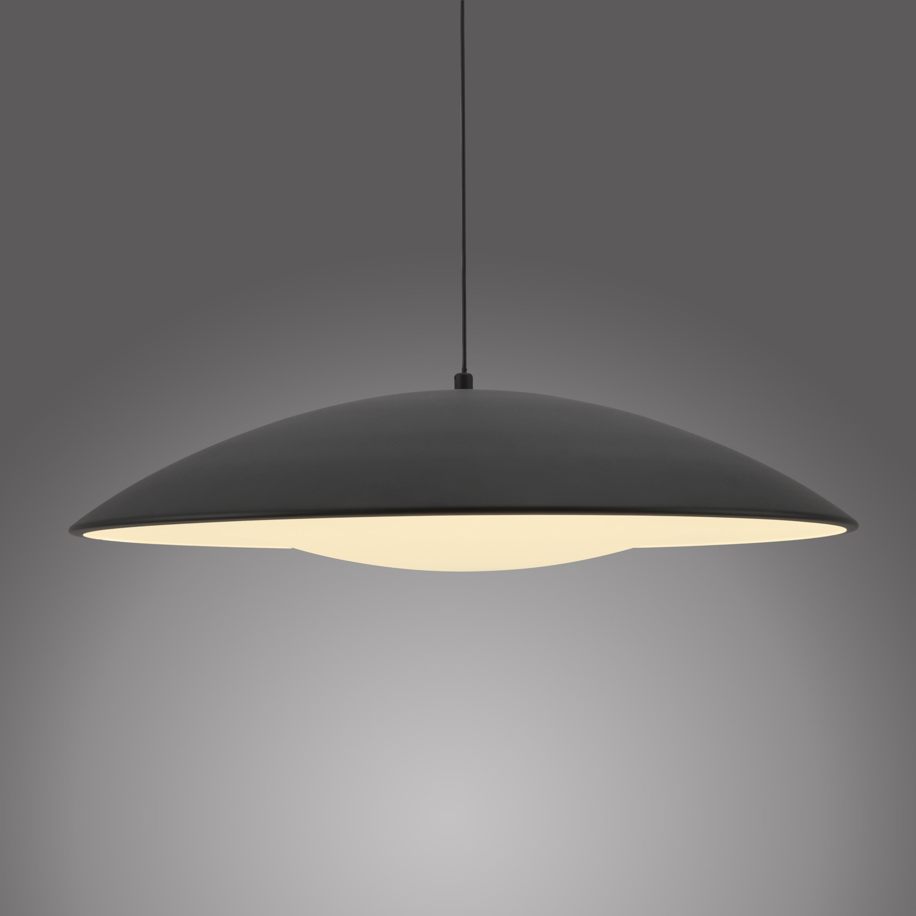 LED-Pendelleuchte Lente, schwarz, inkl. Memoryfunktion