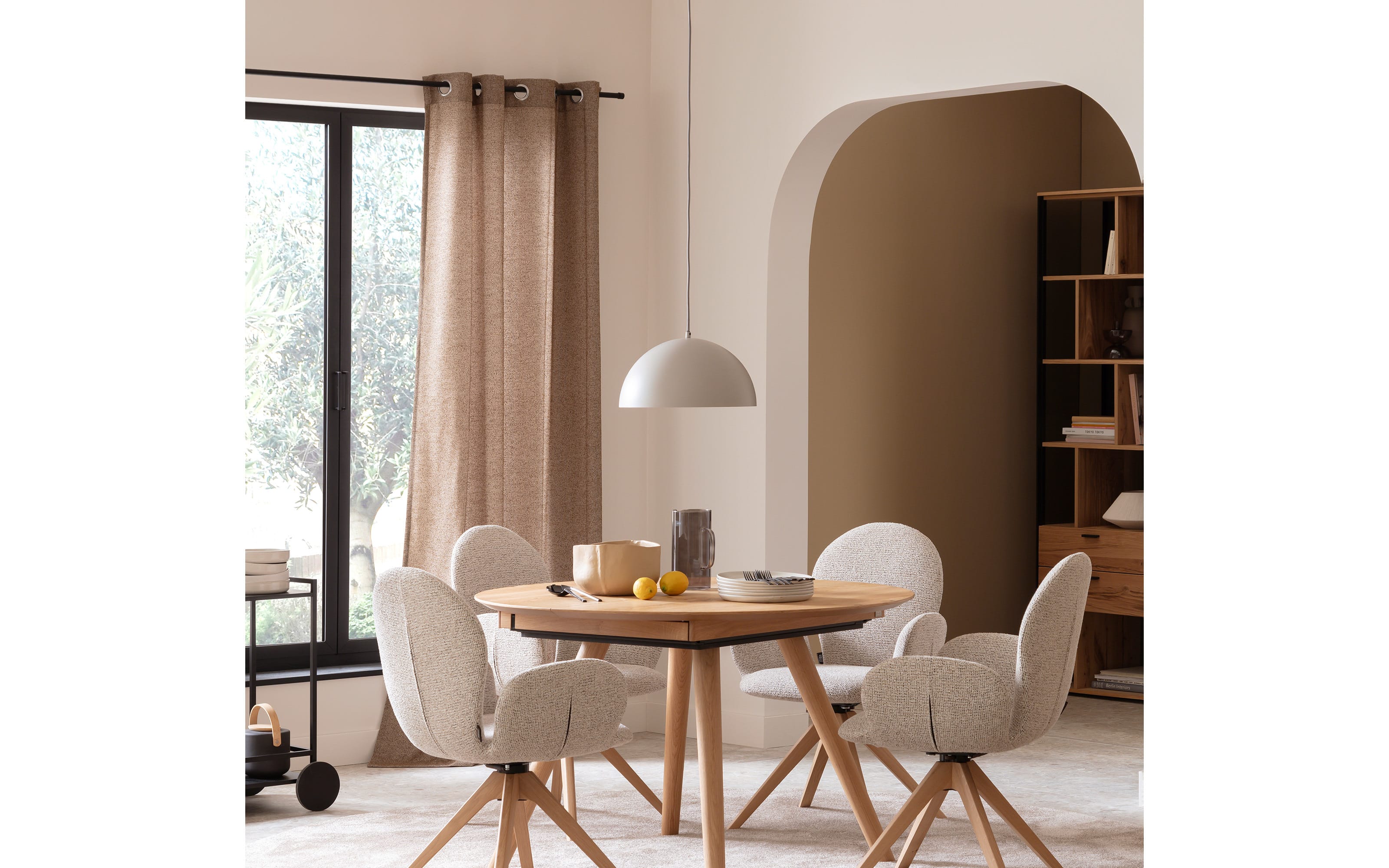 Pendelleuchte Ali, sand