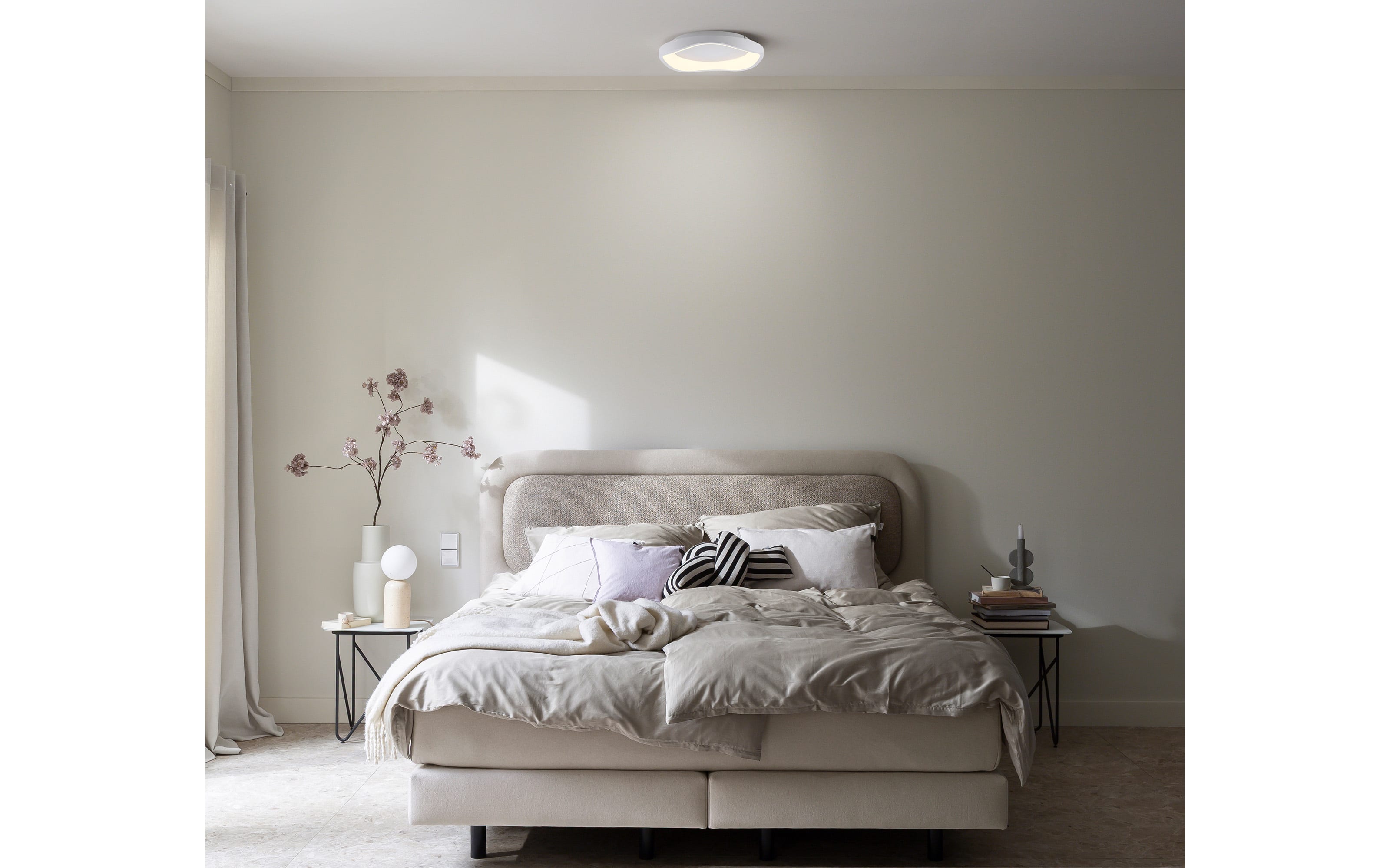 LED-Deckenleuchte Monta, weiß, inkl. Memoryfunktion