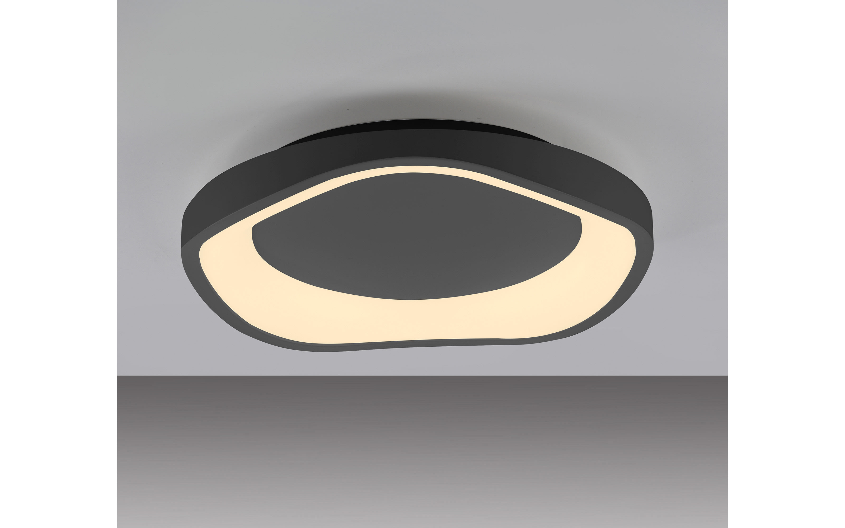 LED-Deckenleuchte Monta, schwarz, inkl. Memoryfunktion