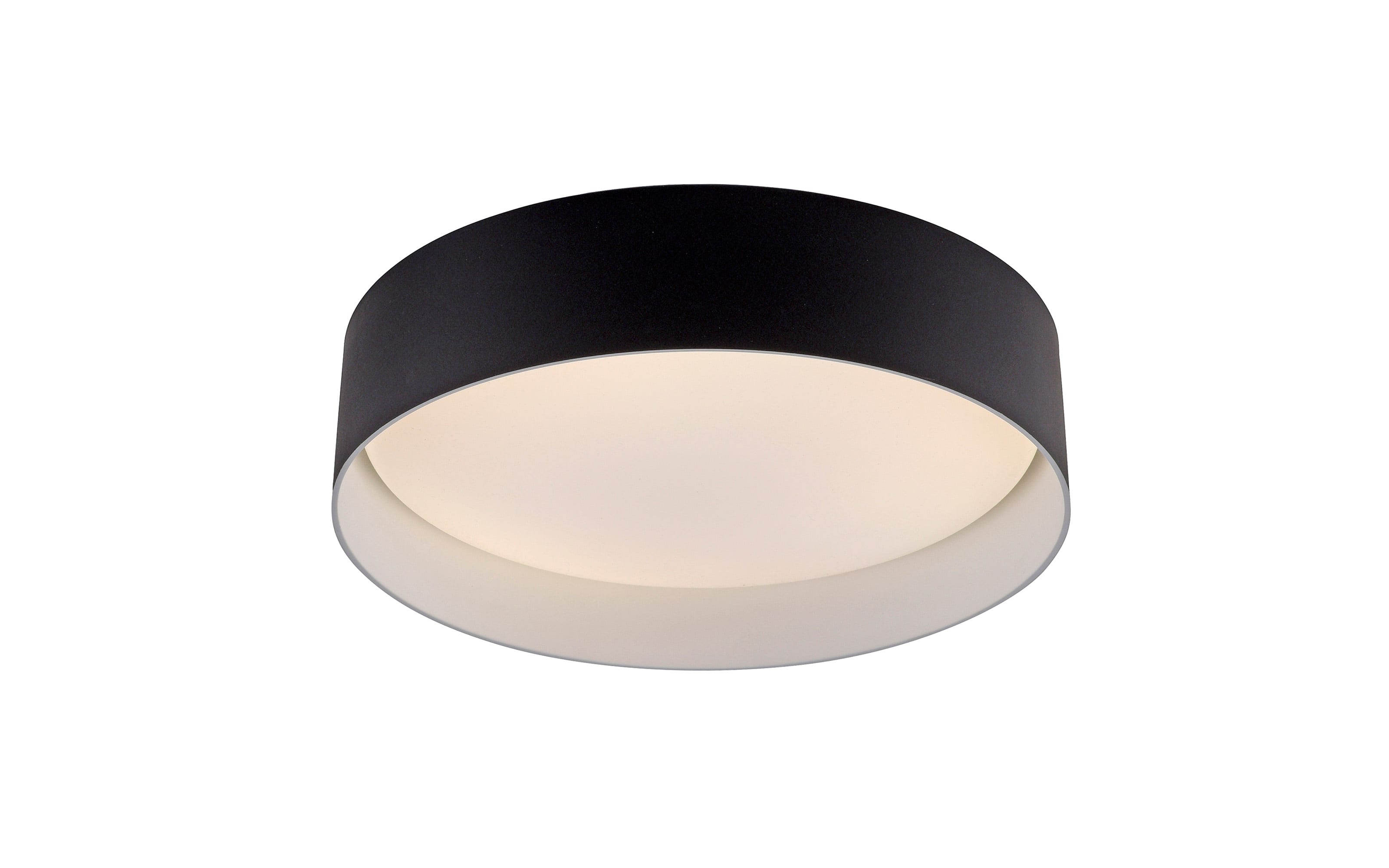 LED-Deckenleuchte Tavoli, schwarz, inkl. Fernbedienung 