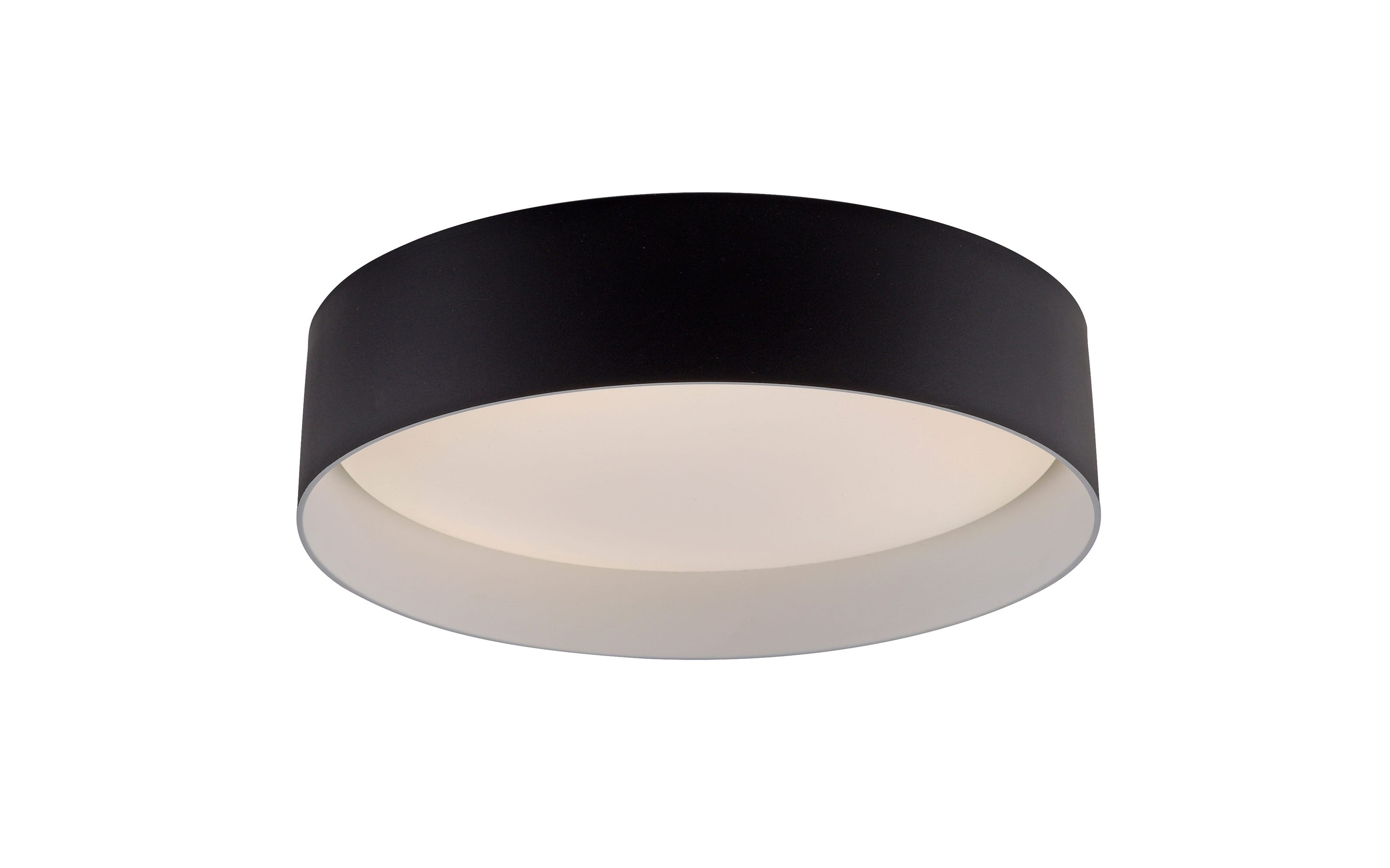 LED-Deckenleuchte Tavoli, schwarz, inkl. Fernbedienung 