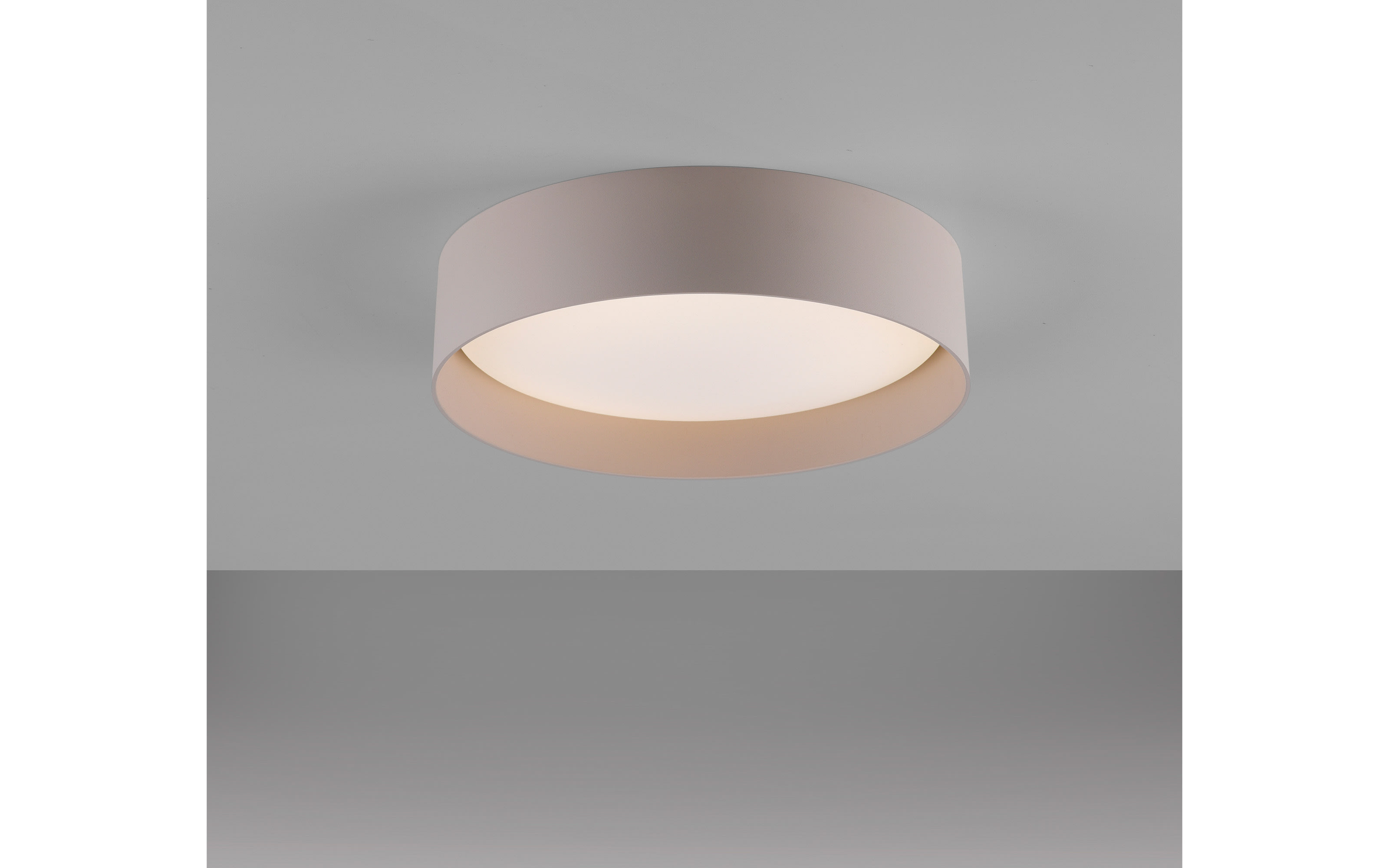 LED-Deckenleuchte Tavoli, sand, inkl. Fernbedienung 