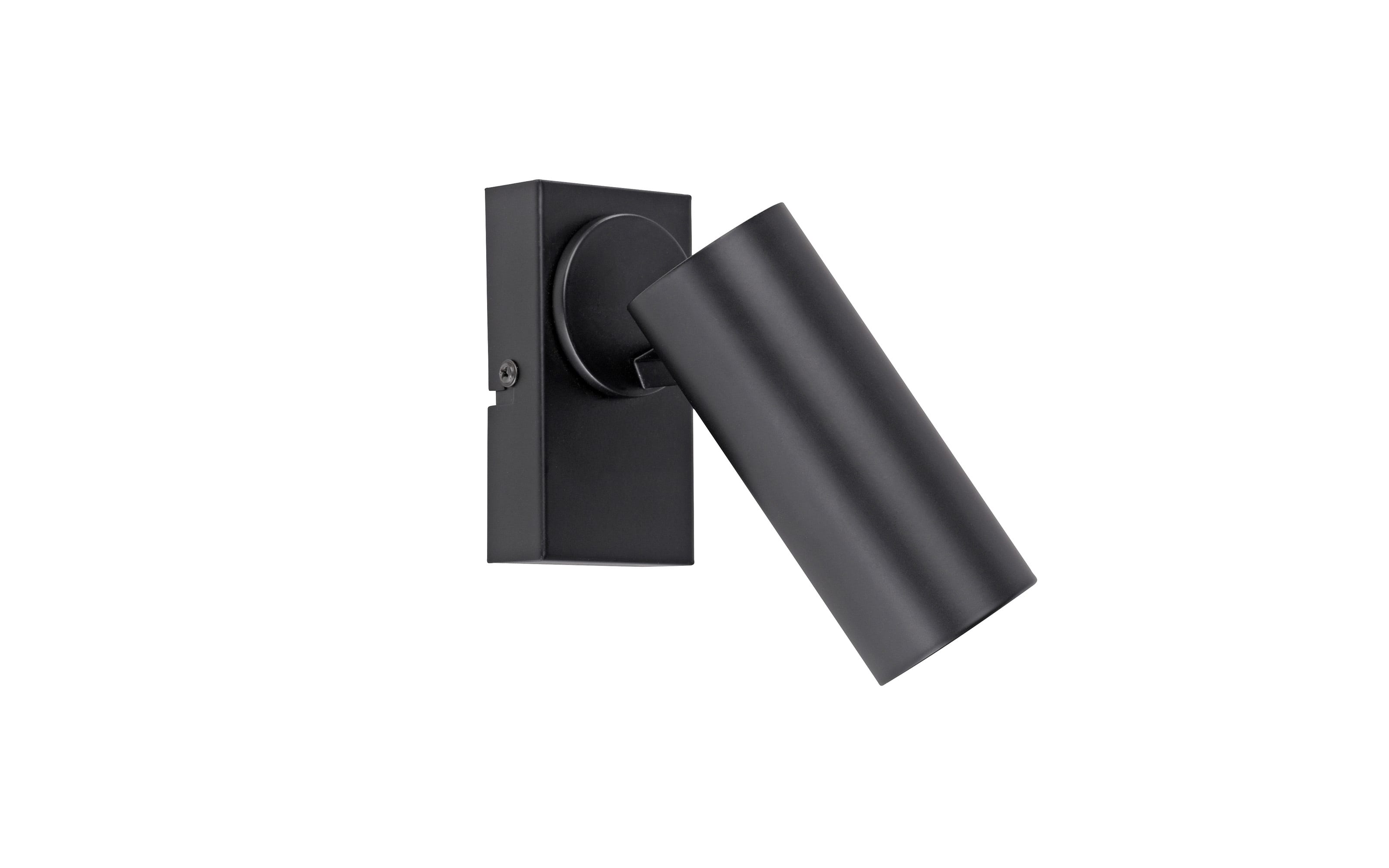 Wandleuchte Rik, schwarz