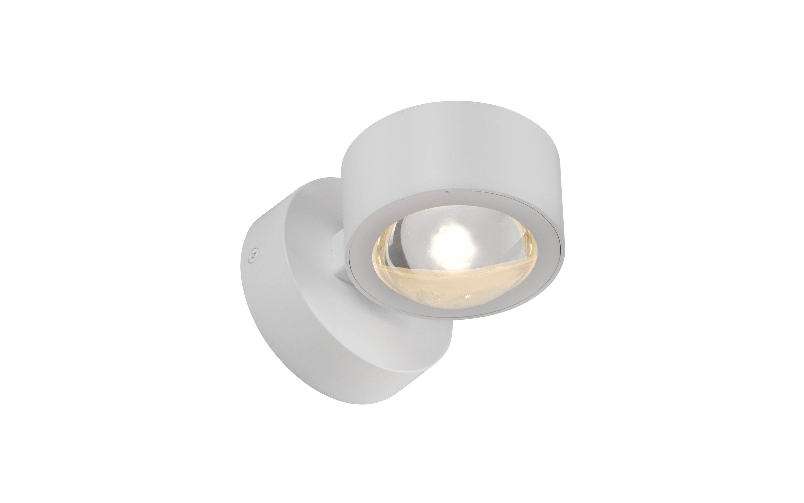 Wandleuchte Chia, weiß