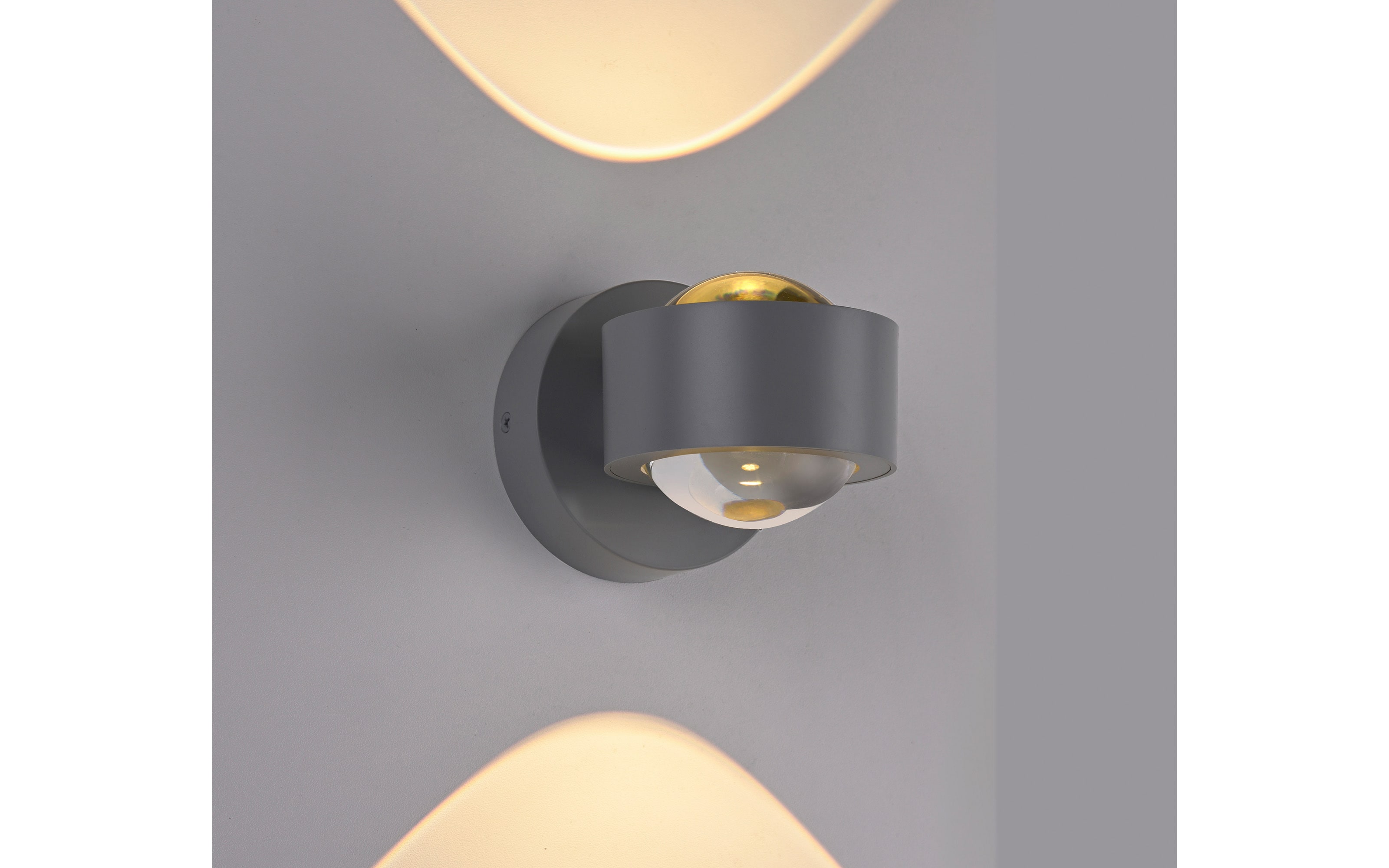 Wandleuchte Chia, silber