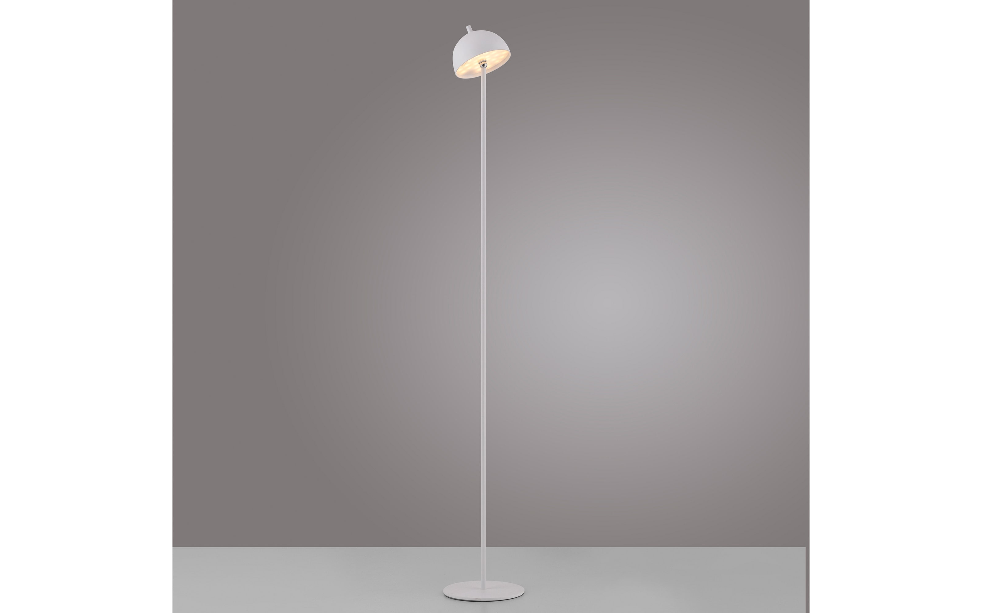 AKKU-Stehleuchte Bellis, weiß