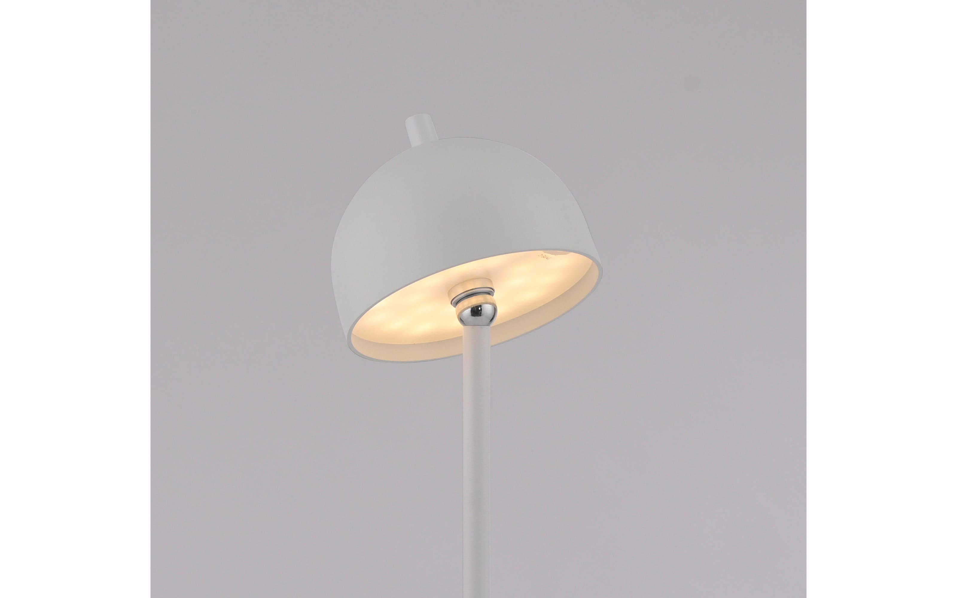 AKKU-Stehleuchte Bellis, weiß