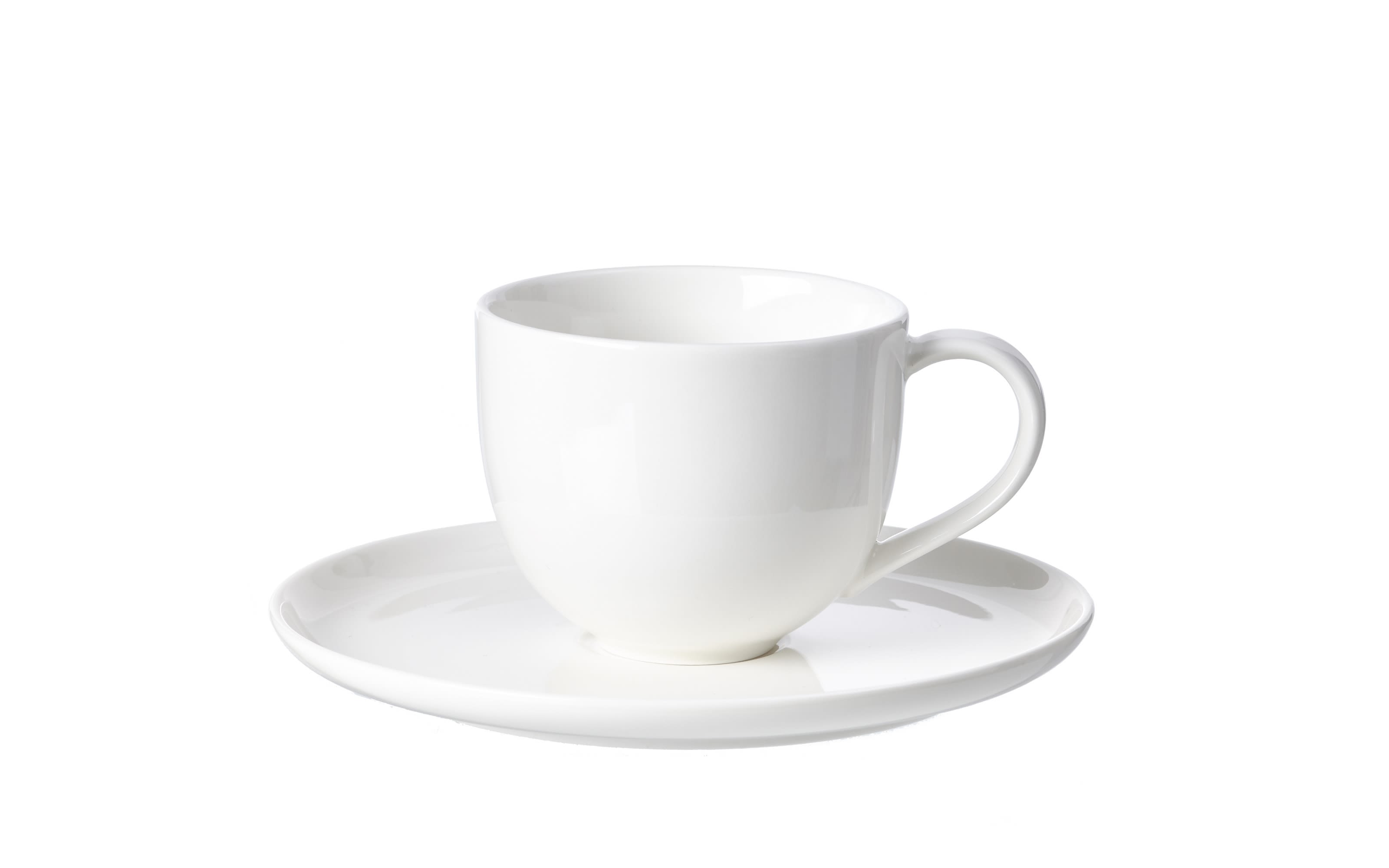 Kaffeeuntertasse Skagen, weiß, 16 cm