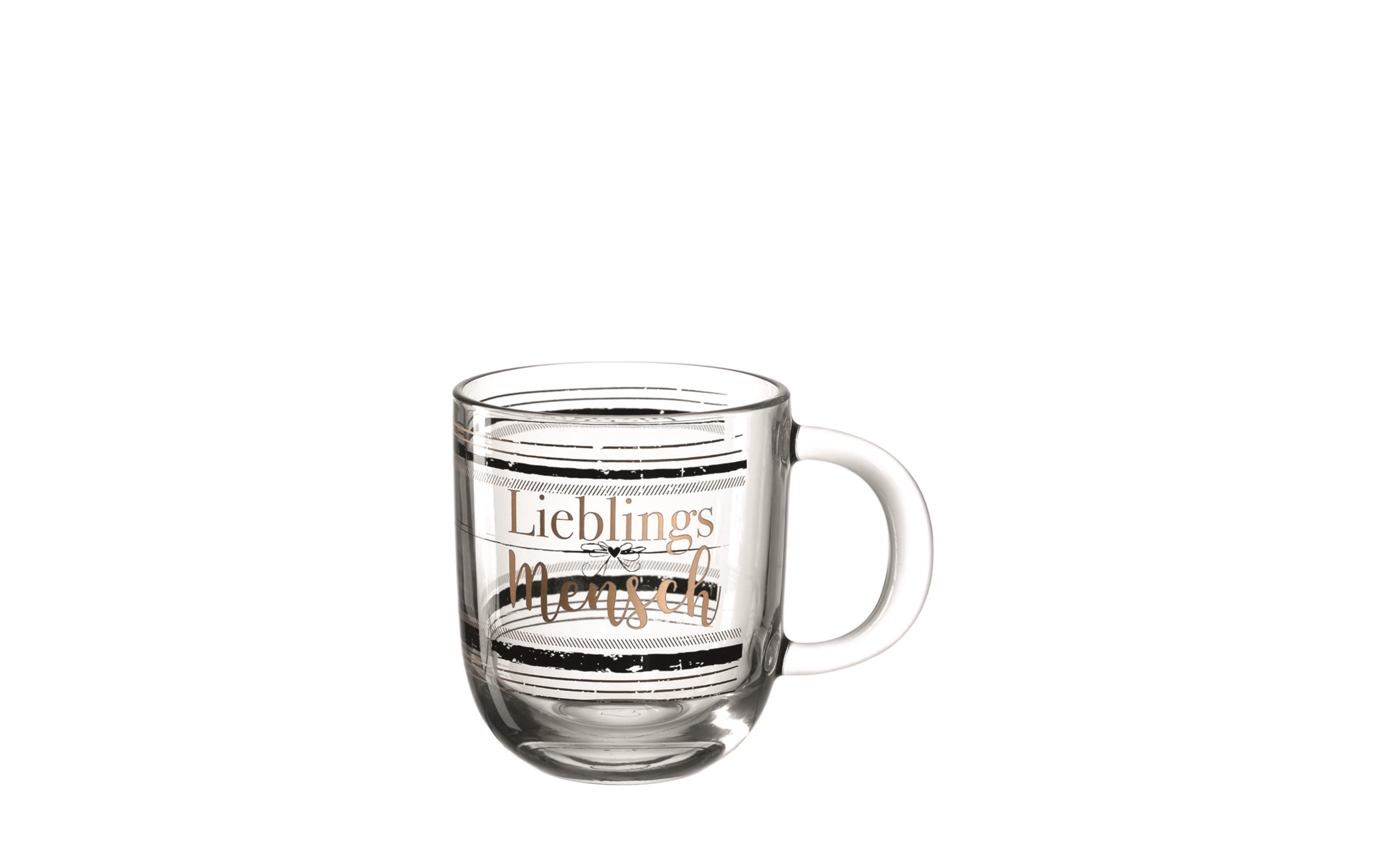 Tasse Emozione, Lieblingsmensch Schriftzug, 400 ml