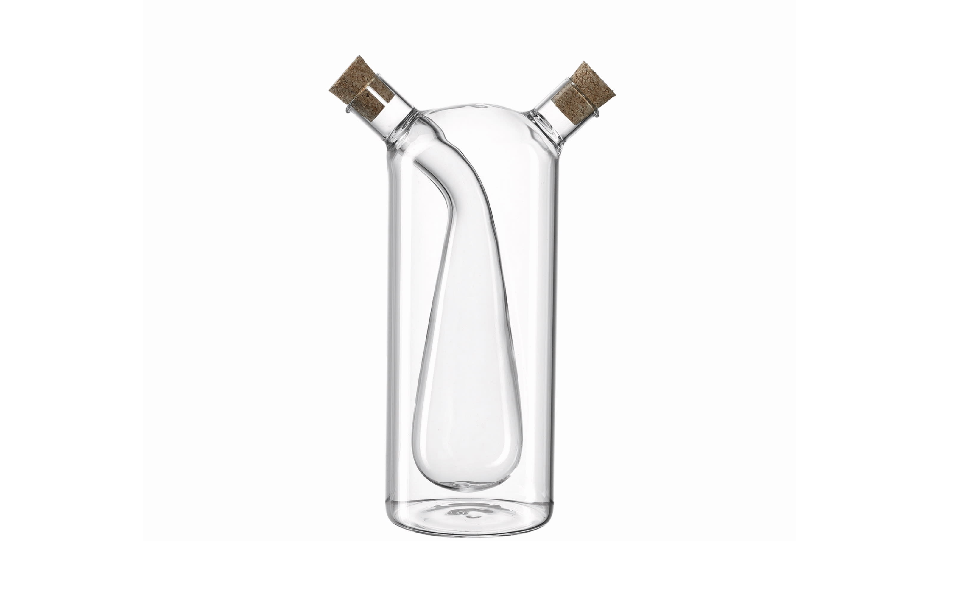 Essig/Ölflasche 2 in 1 Set Cucina, 18,5 cm