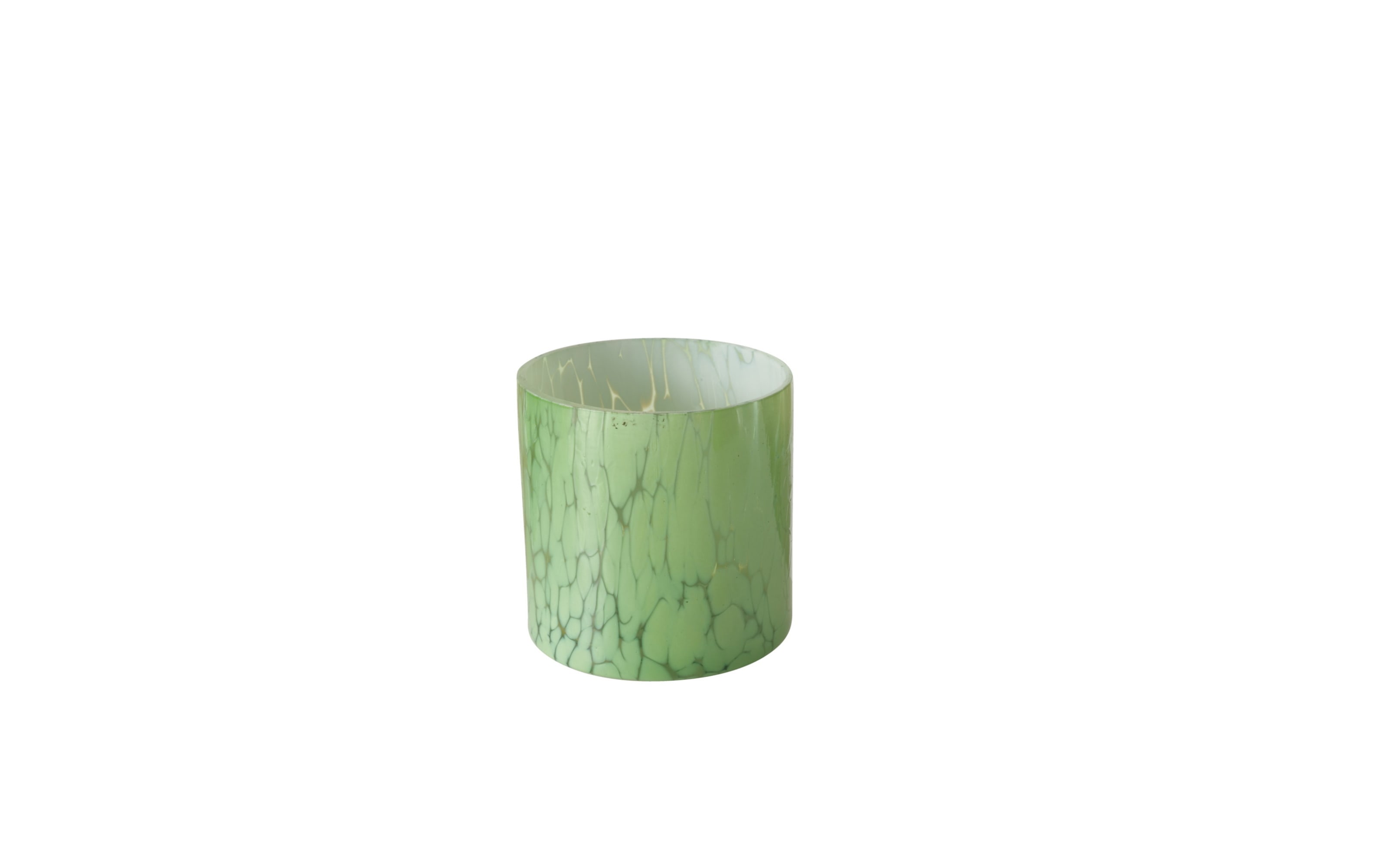 Windlichtset Flayn, grün, 2-teilig