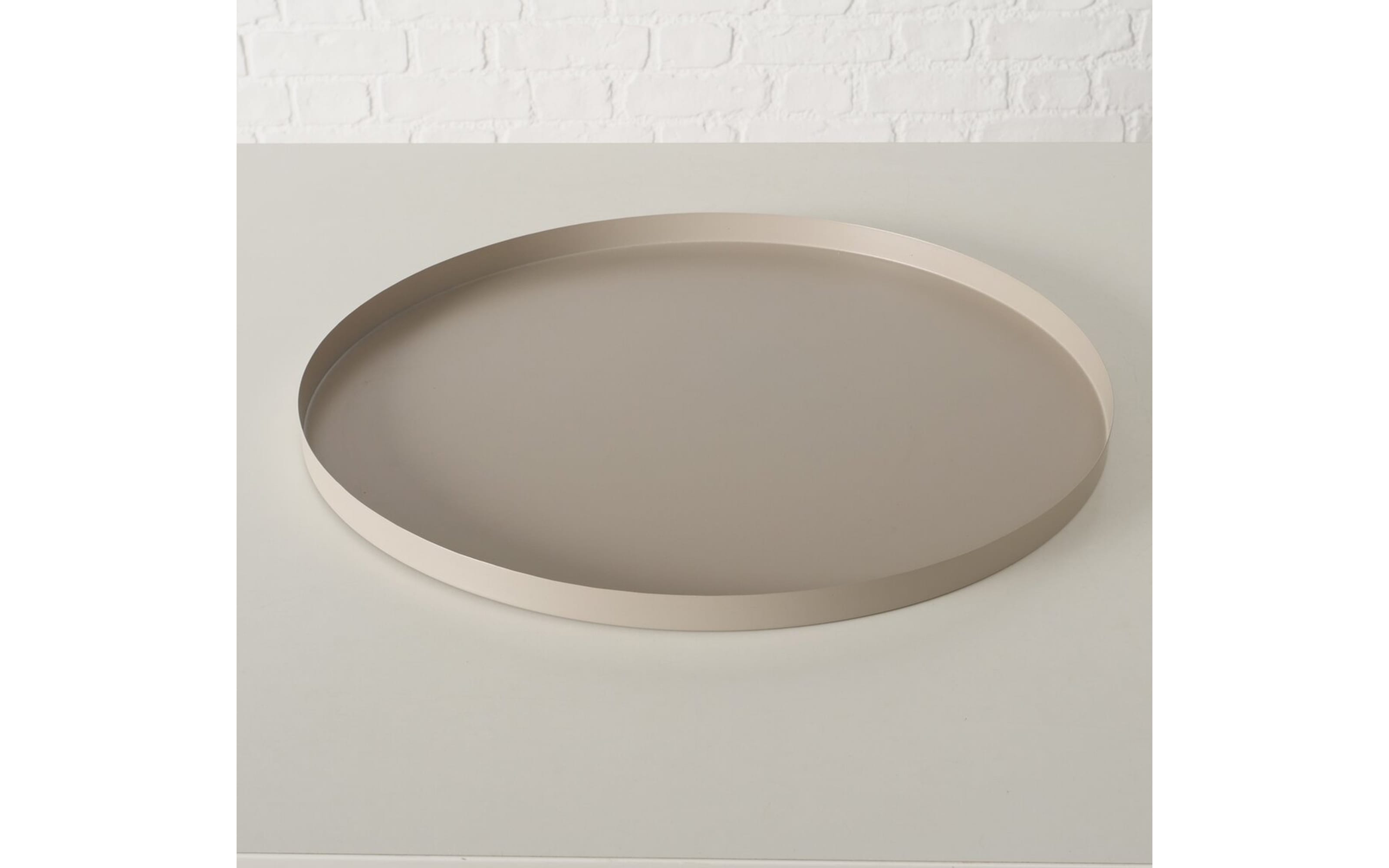 Tablett Rondella, beige, 40 cm 