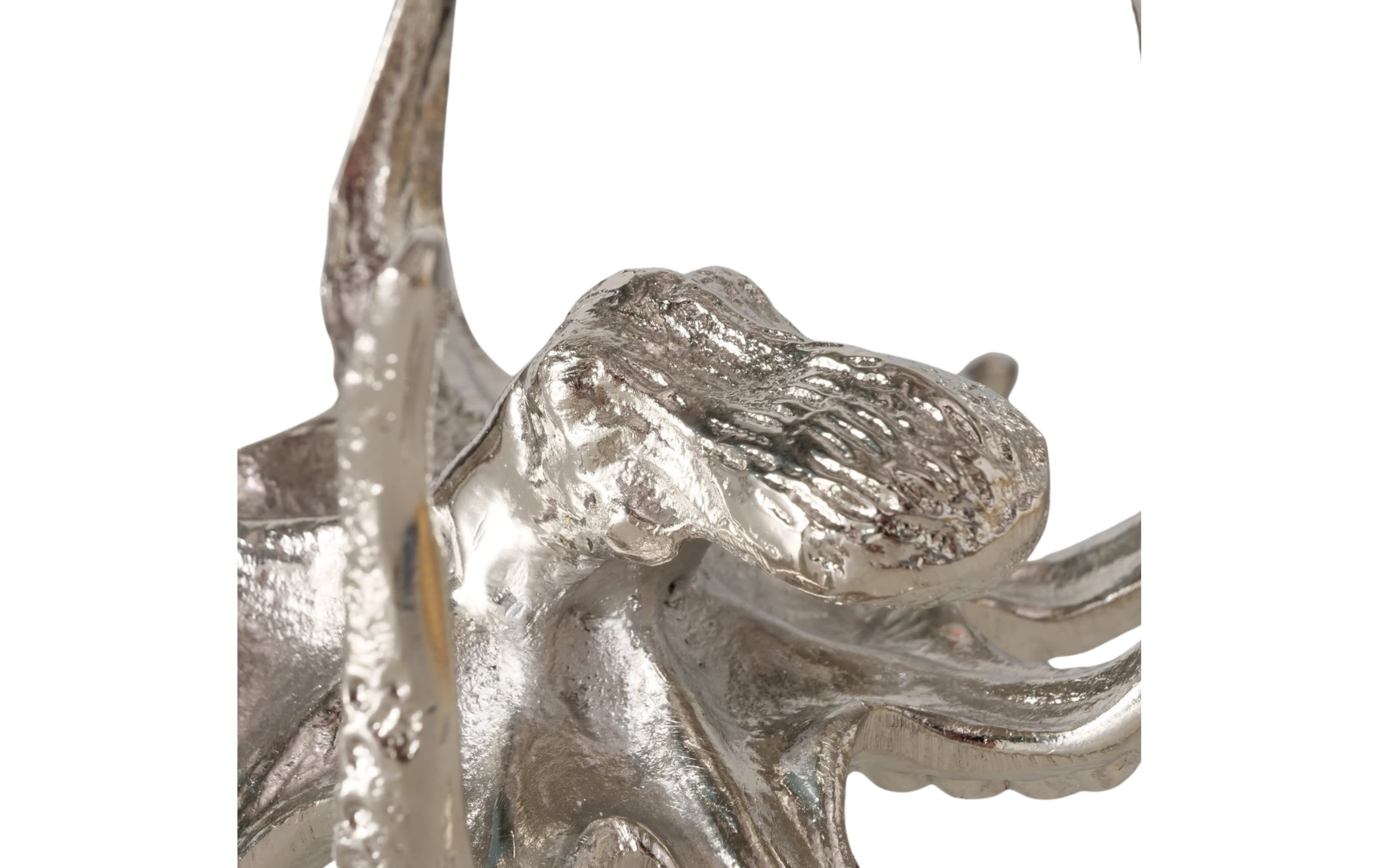 Schale Octo, Glas/Metall, 15 cm