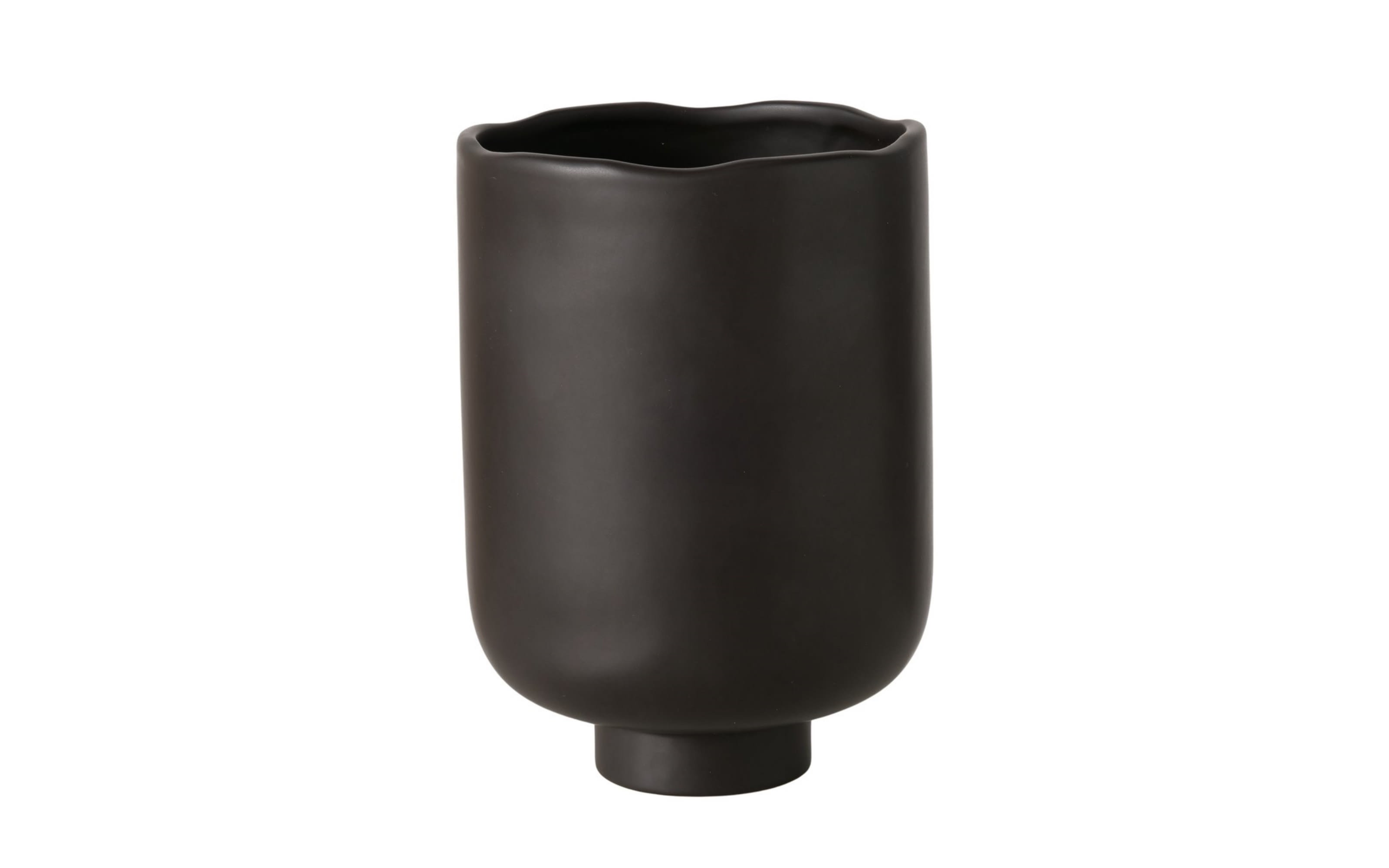 Übertopf Solana, schwarz, 20 cm