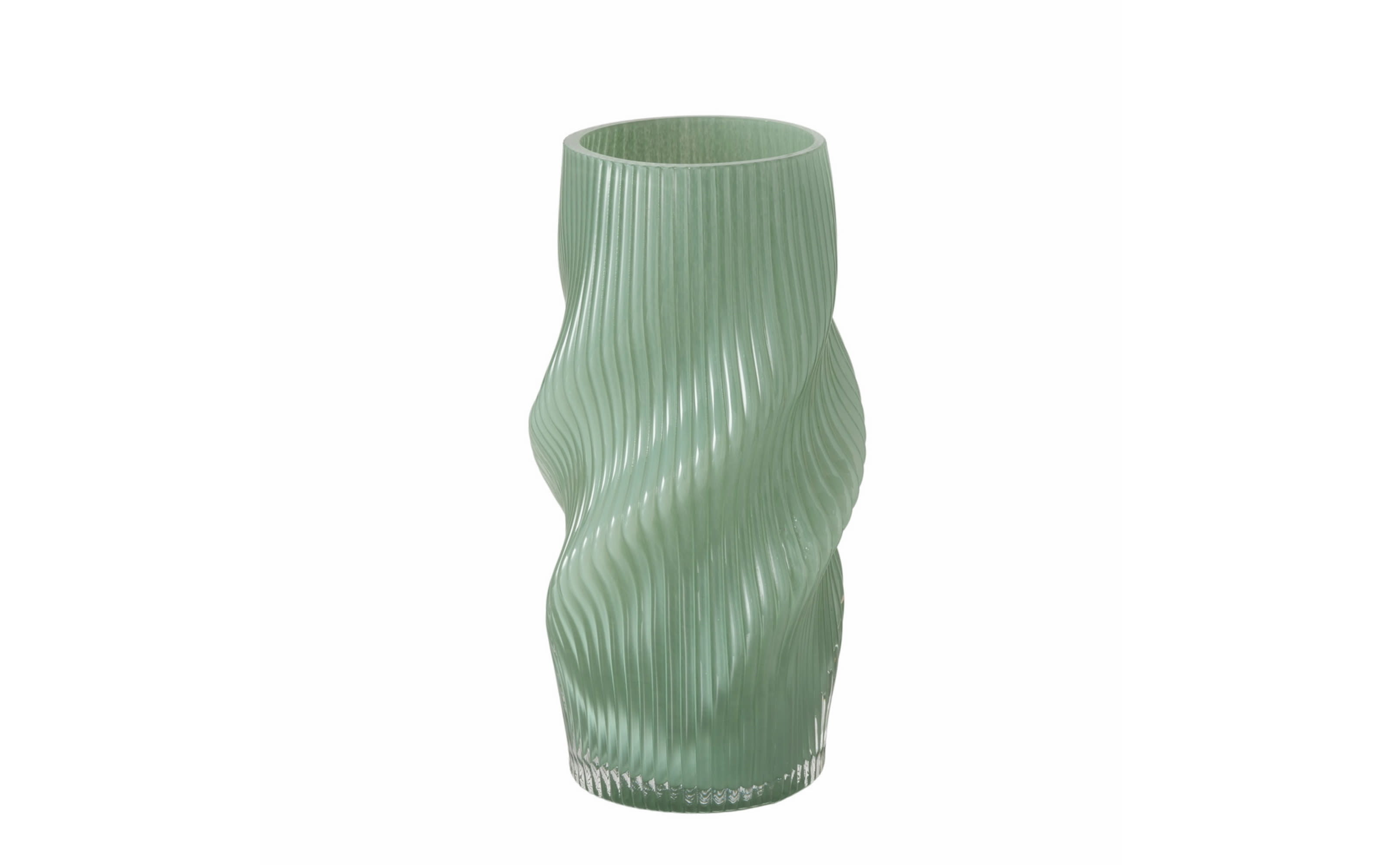 Vase Varese, grün, 30 cm