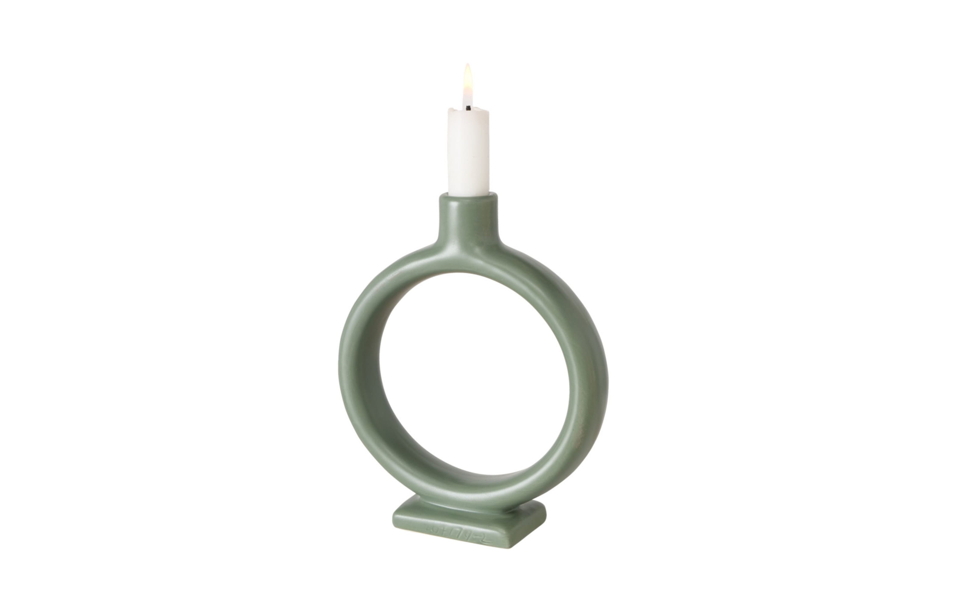 Kerzenleuchter-Set Valongo, grün, 2-teilig