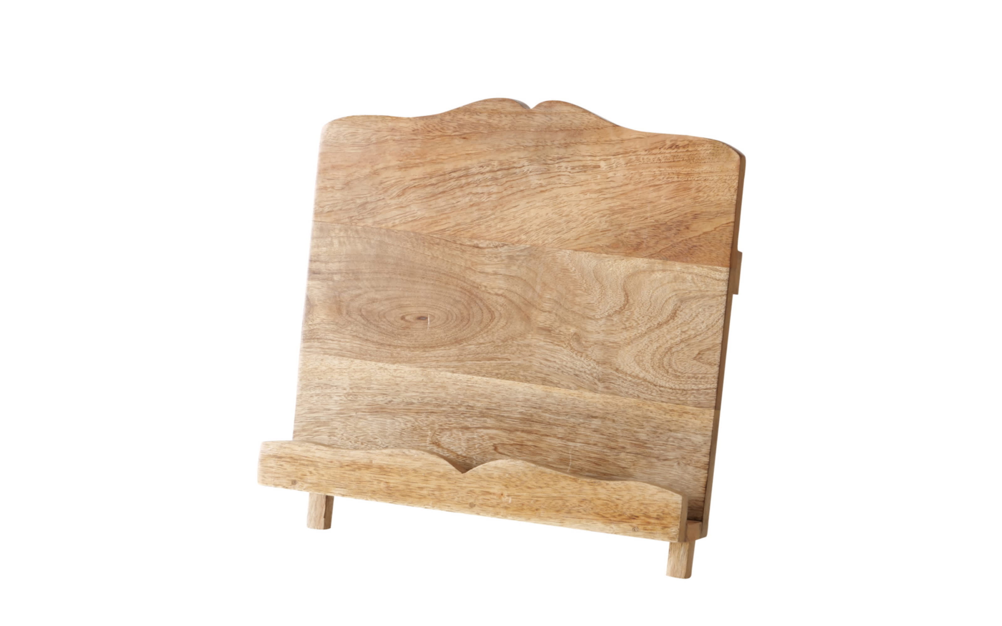 Buchständer Booky, Mangoholz, 31,5 cm
