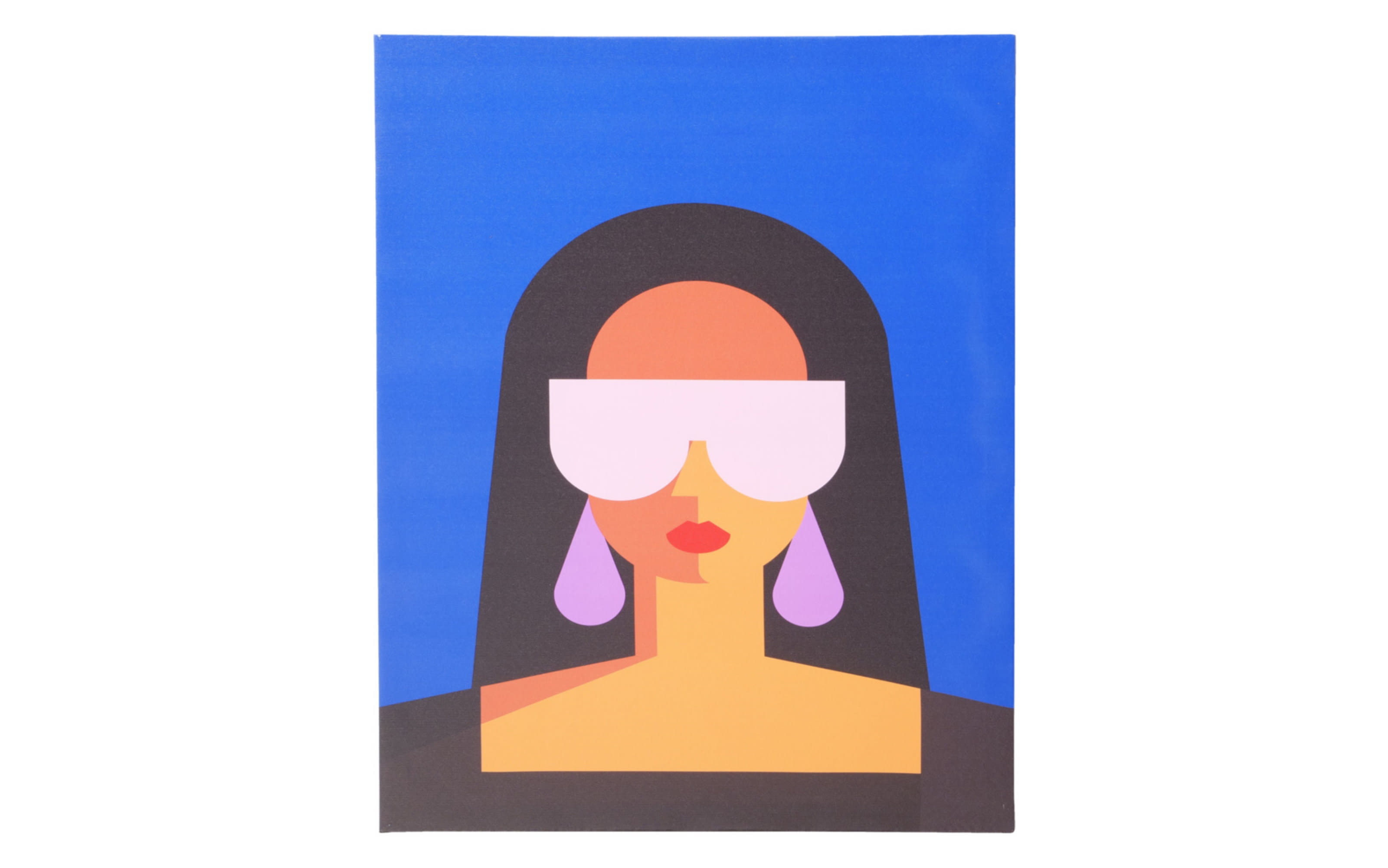 Bild Zuria, Kunstdruck Frau