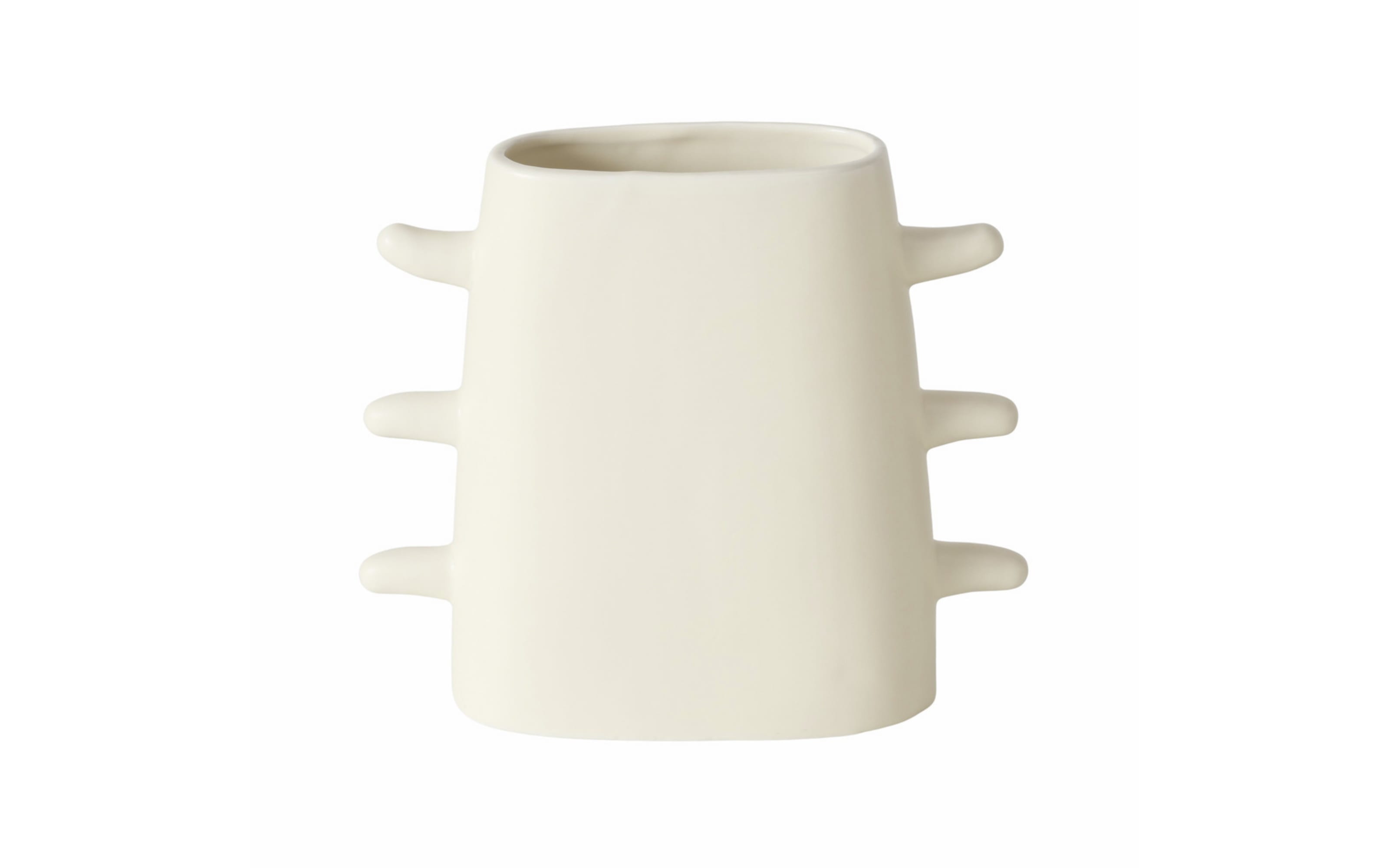 Vase Ramira, creme, 20,4 cm