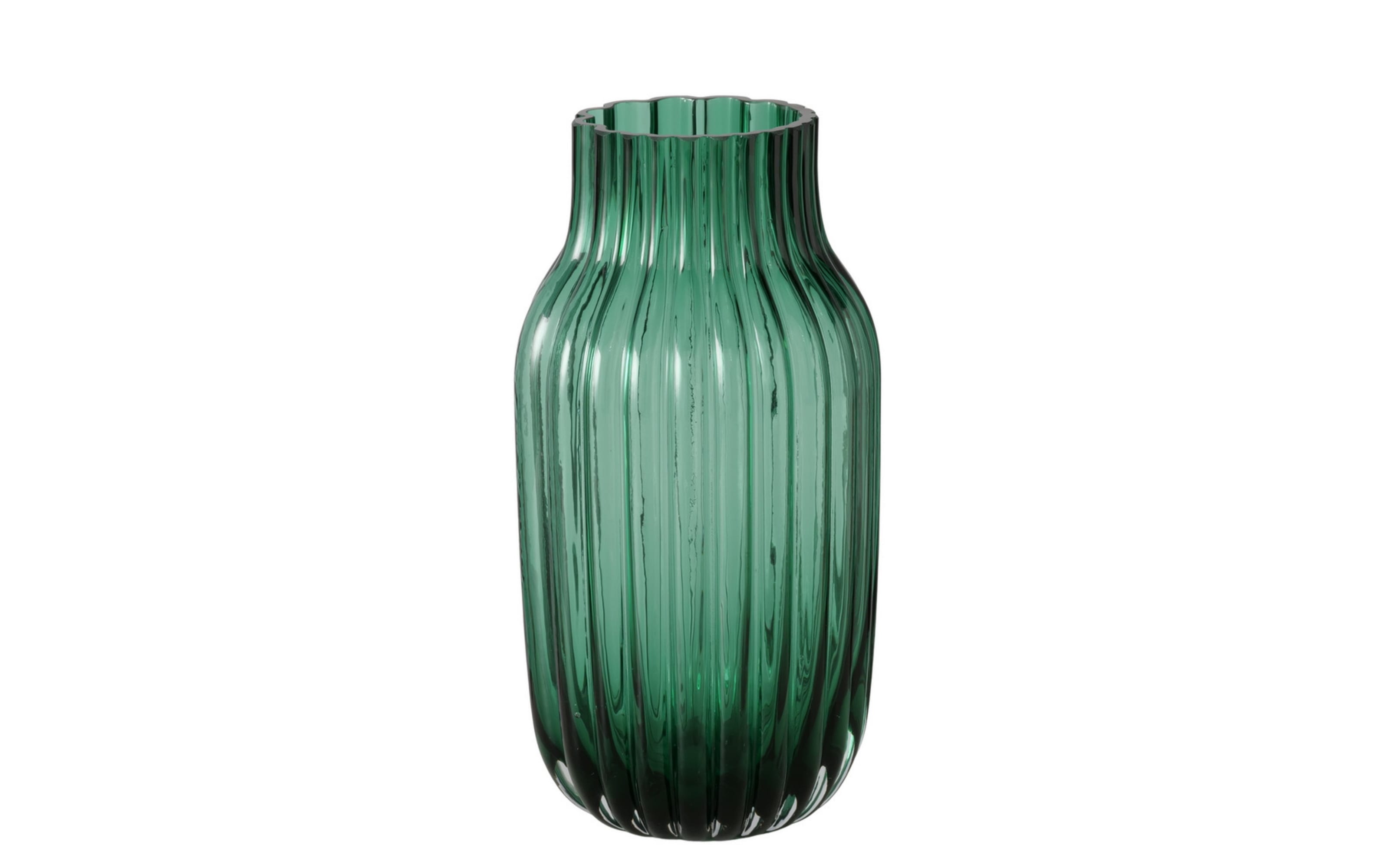 Vase Emeralda, grün, 29 cm