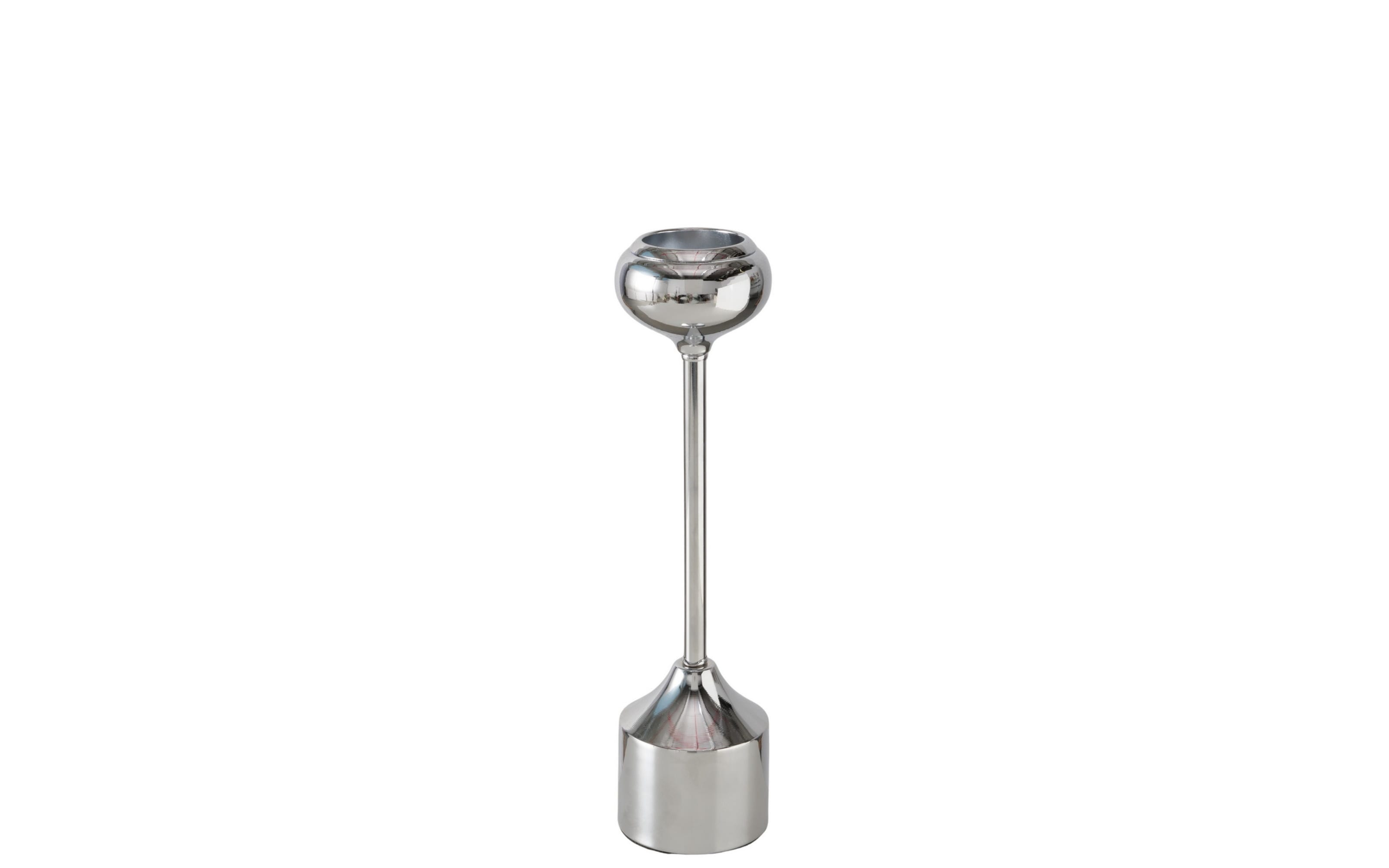 Kerzenleuchterset Donus, silber, 2-teilig
