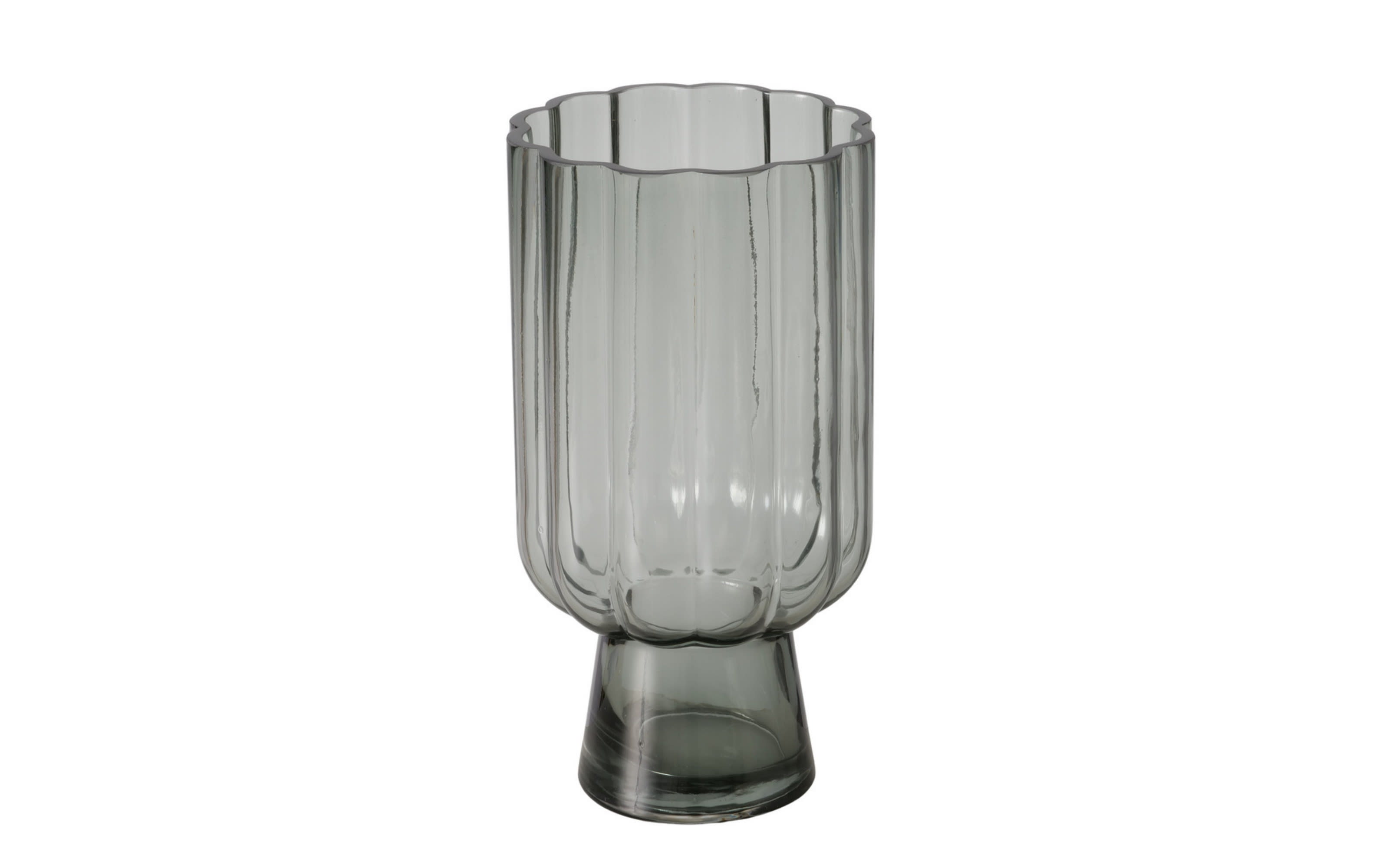 Vase Shade, grau, 25,5 cm