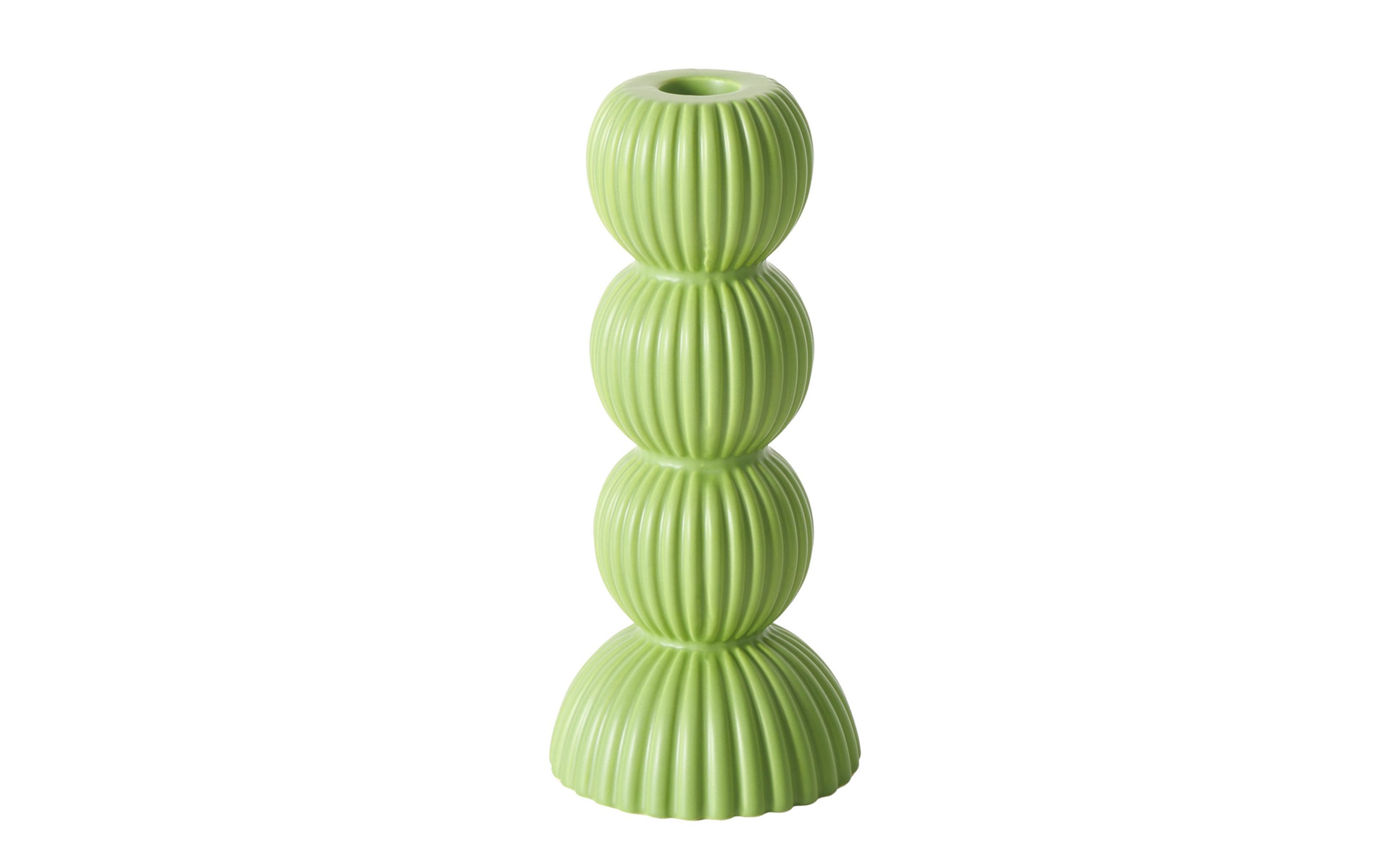 Kerzenleuchter Delila, grün, 20 cm