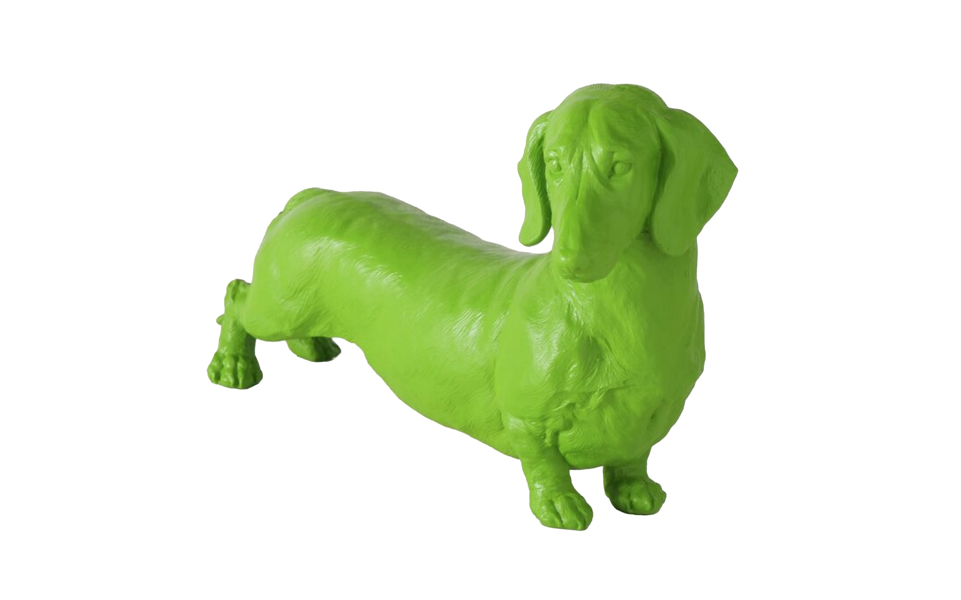 Wuffy Figur, grün, 24 cm