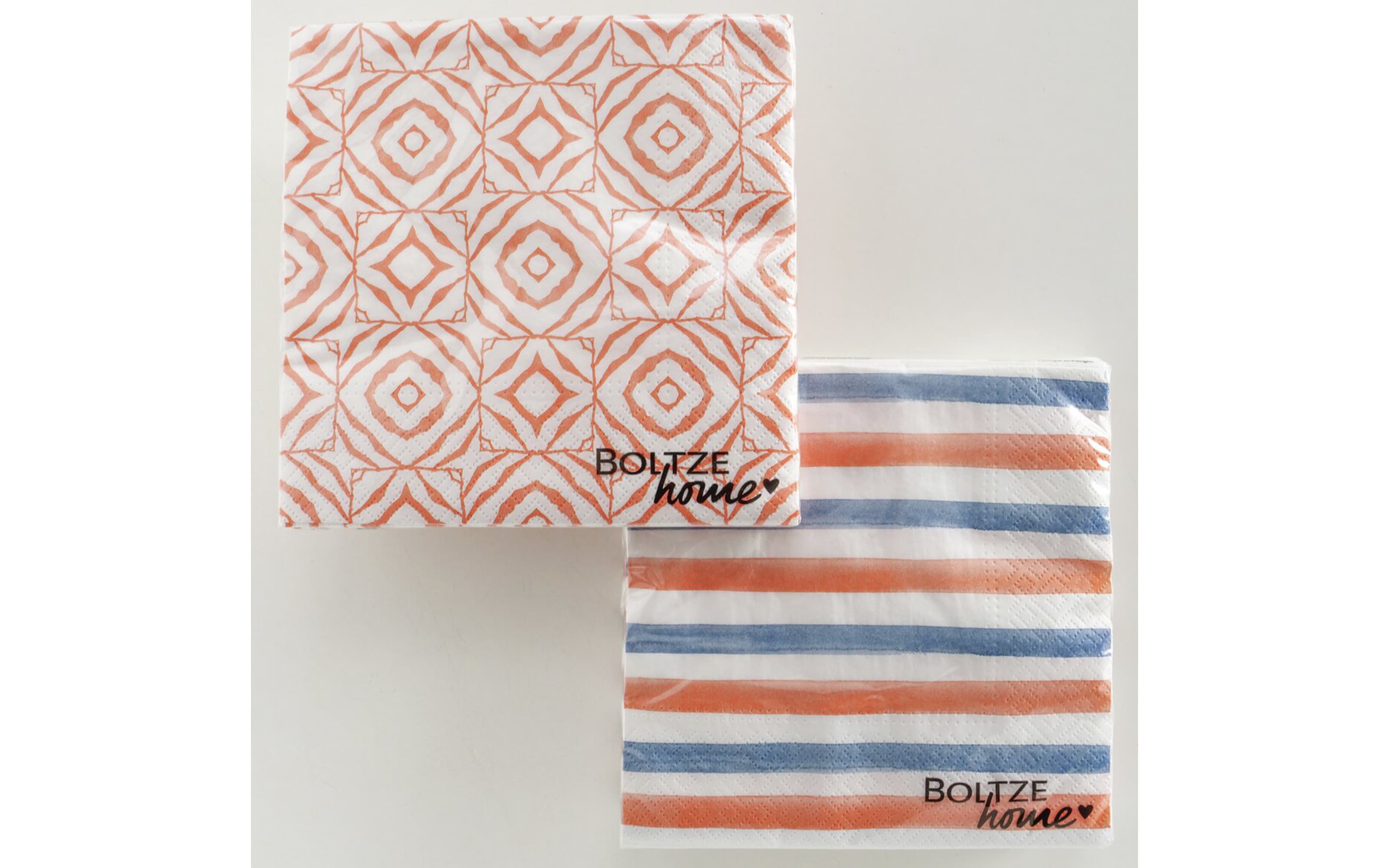 Servietten Azzurro, mehrfarbig, 2er Set