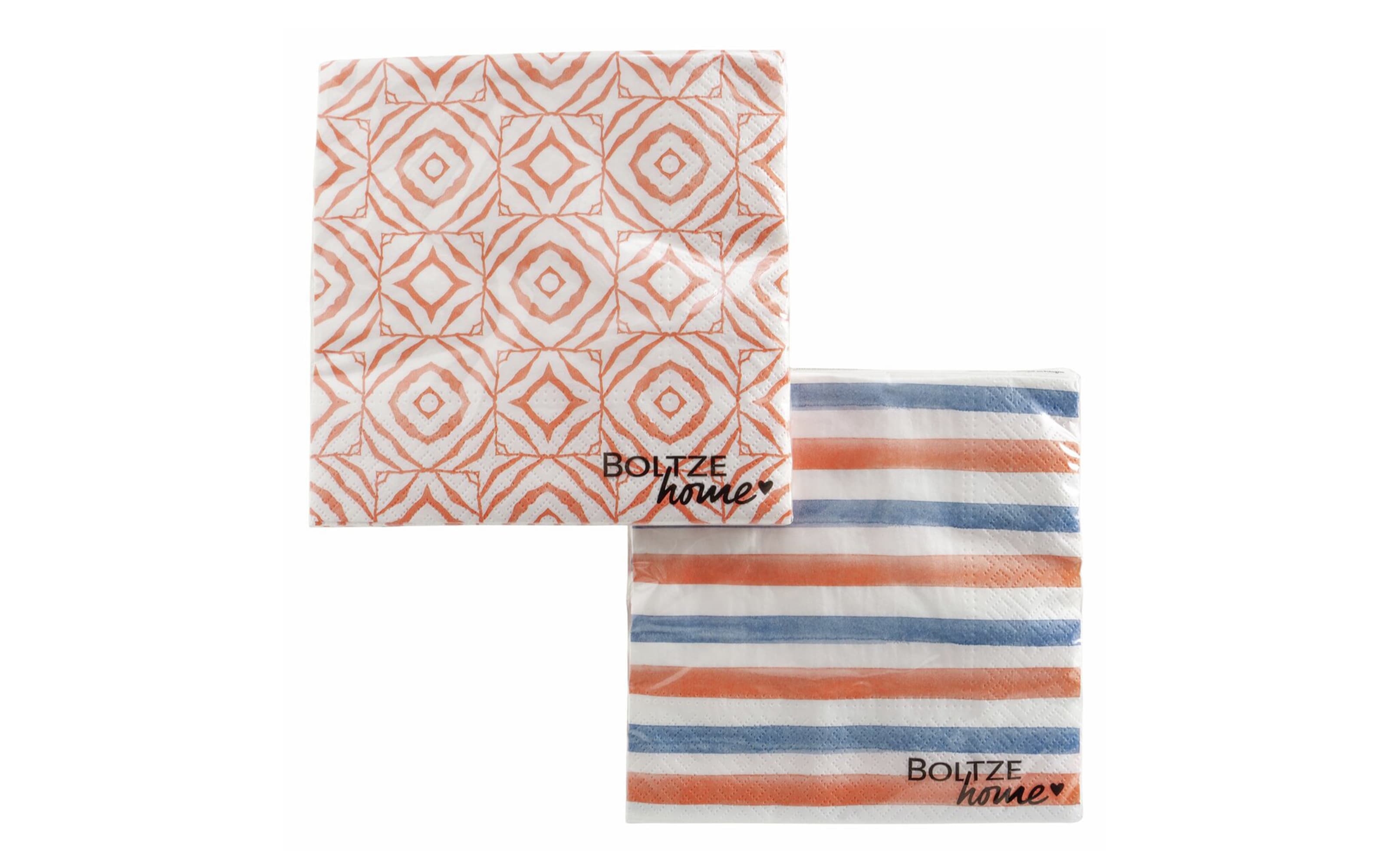 Servietten Azzurro, mehrfarbig, 2er Set