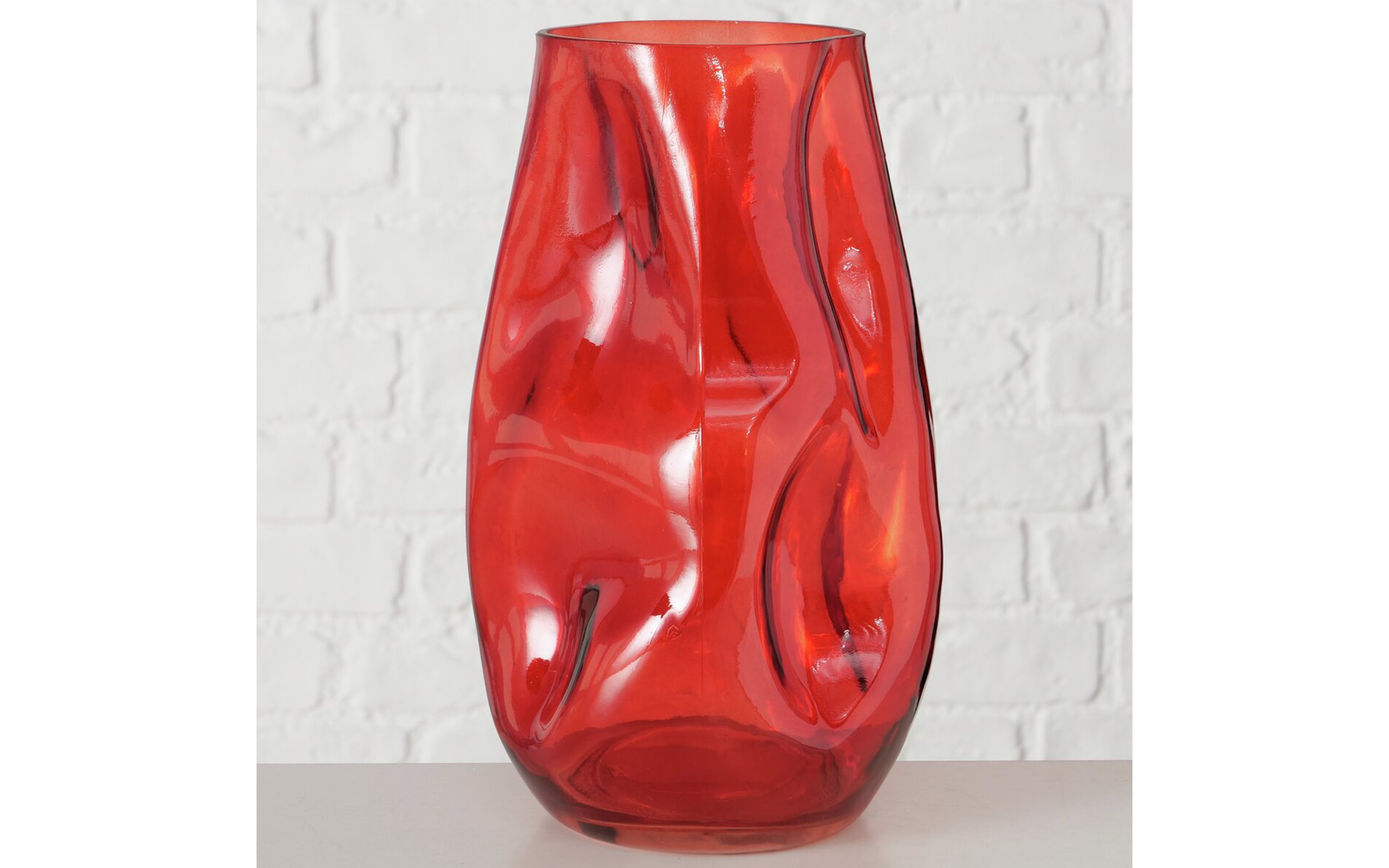 Vase Lojin, rot, 26 cm