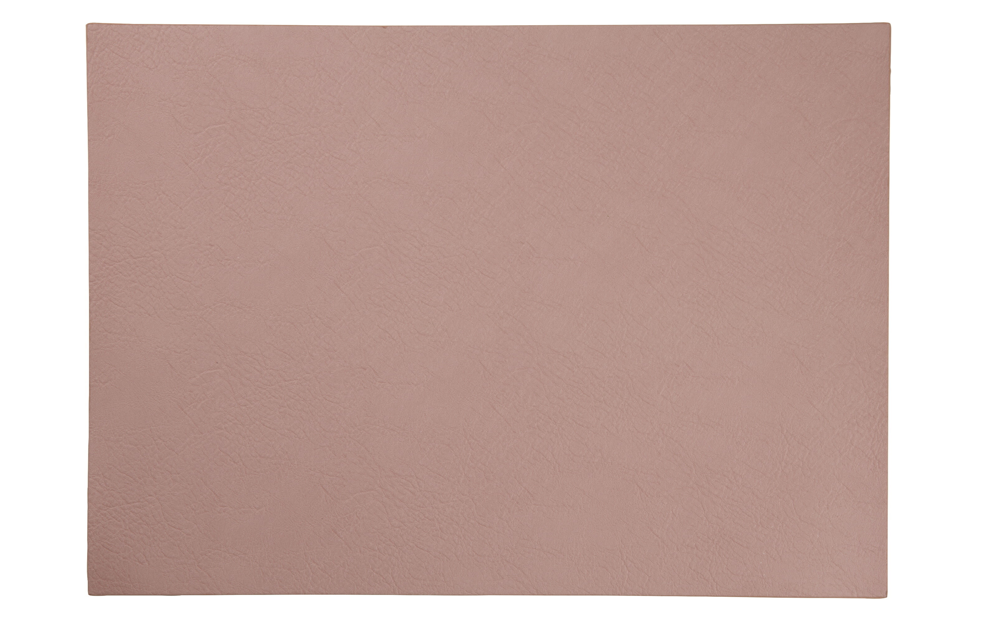 Tischset vegan Leder, clay, 46x33cm