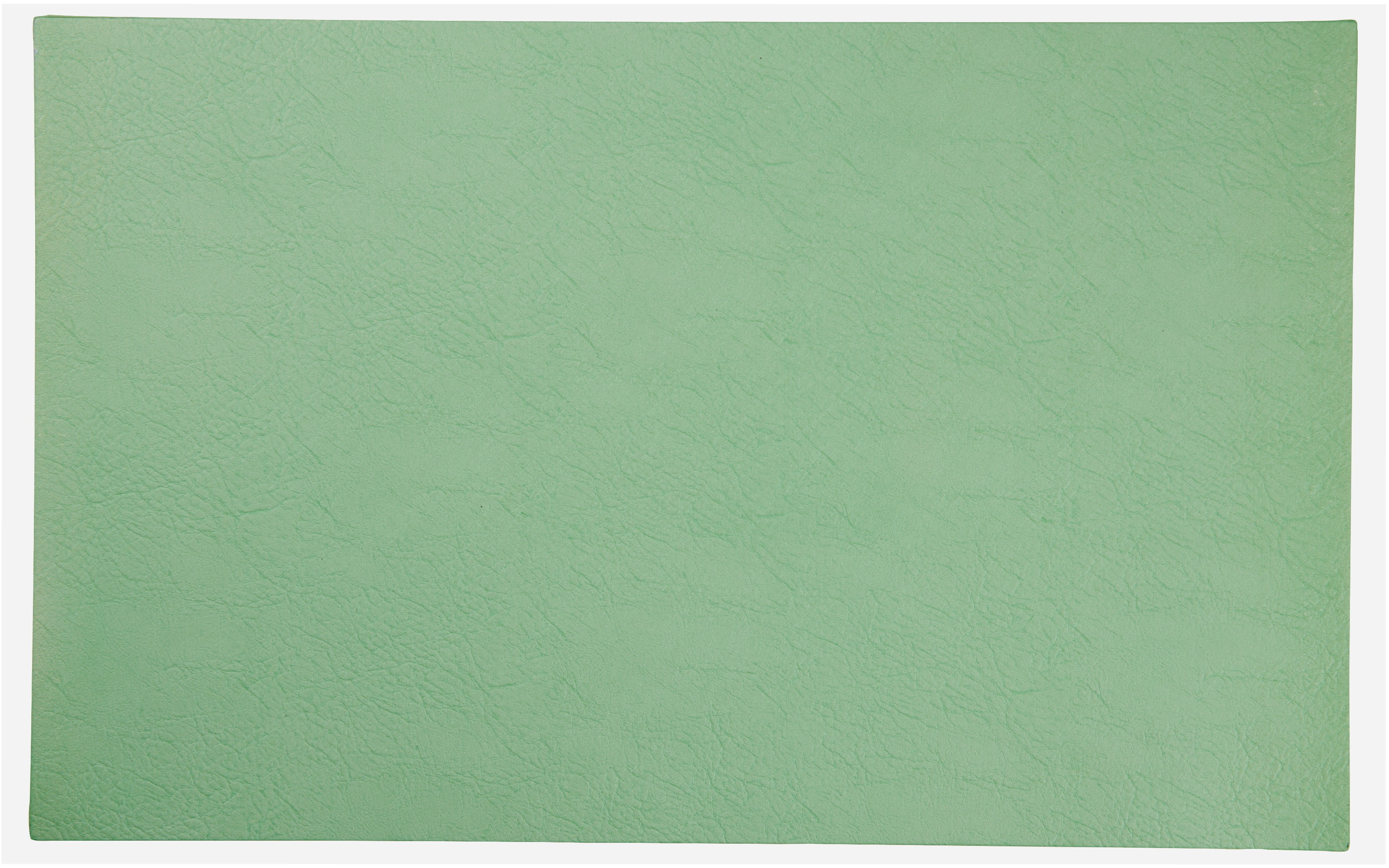 Tischset vegan Leder, basil, 46x33cm