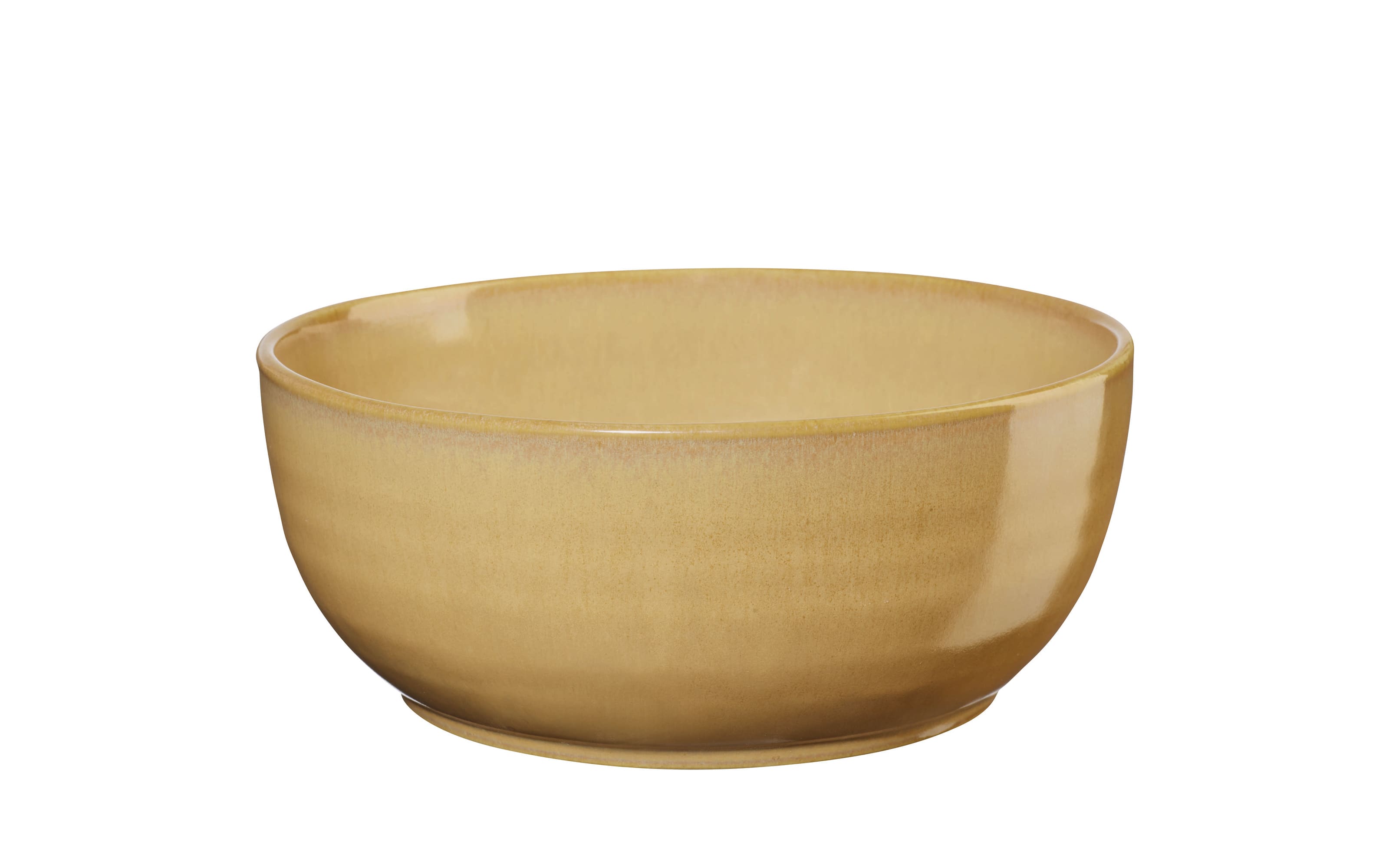 Poke Bowl ginger, Steinzeug, gelb, 18 cm