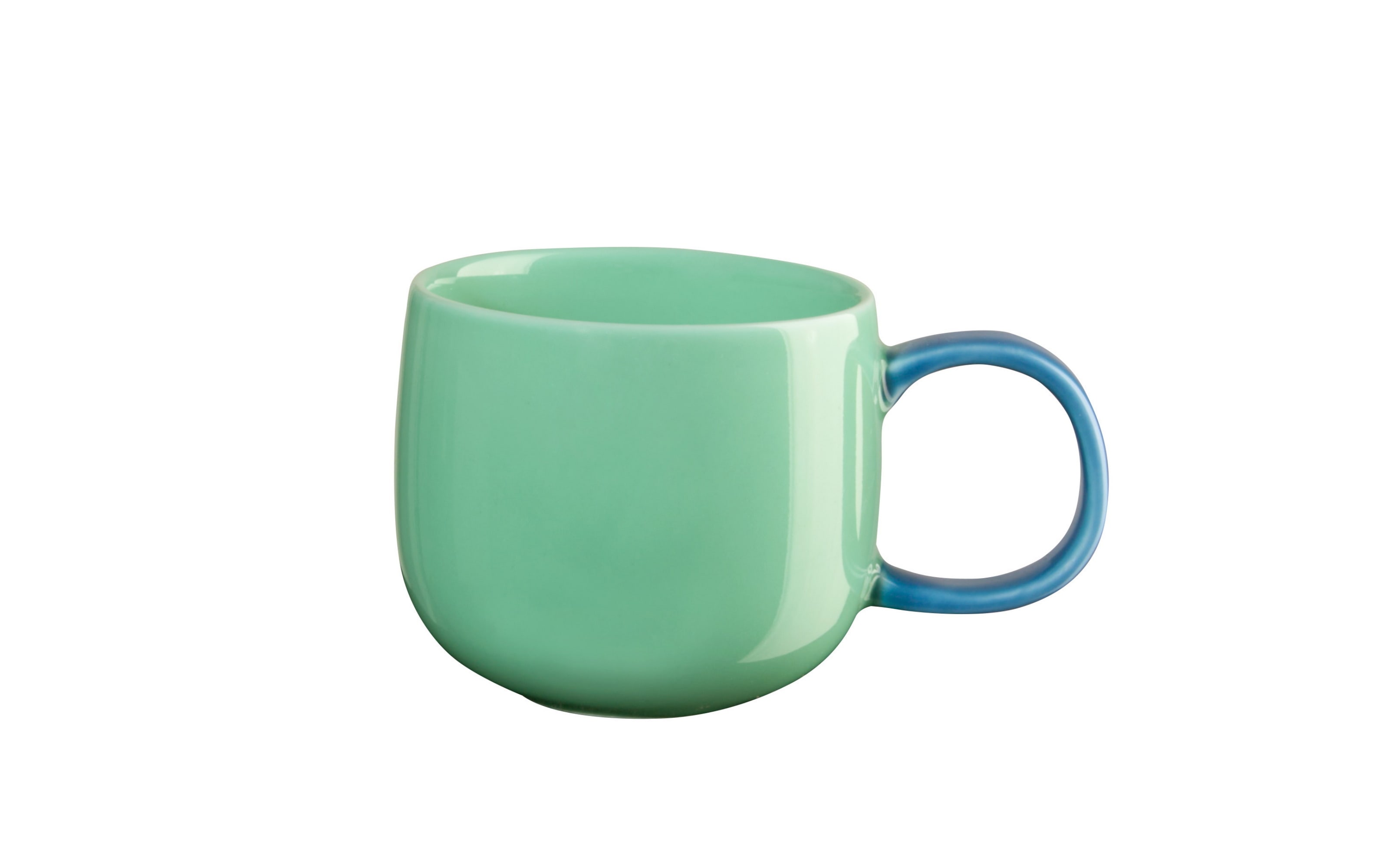 Espressotasse Joy, grün/blau