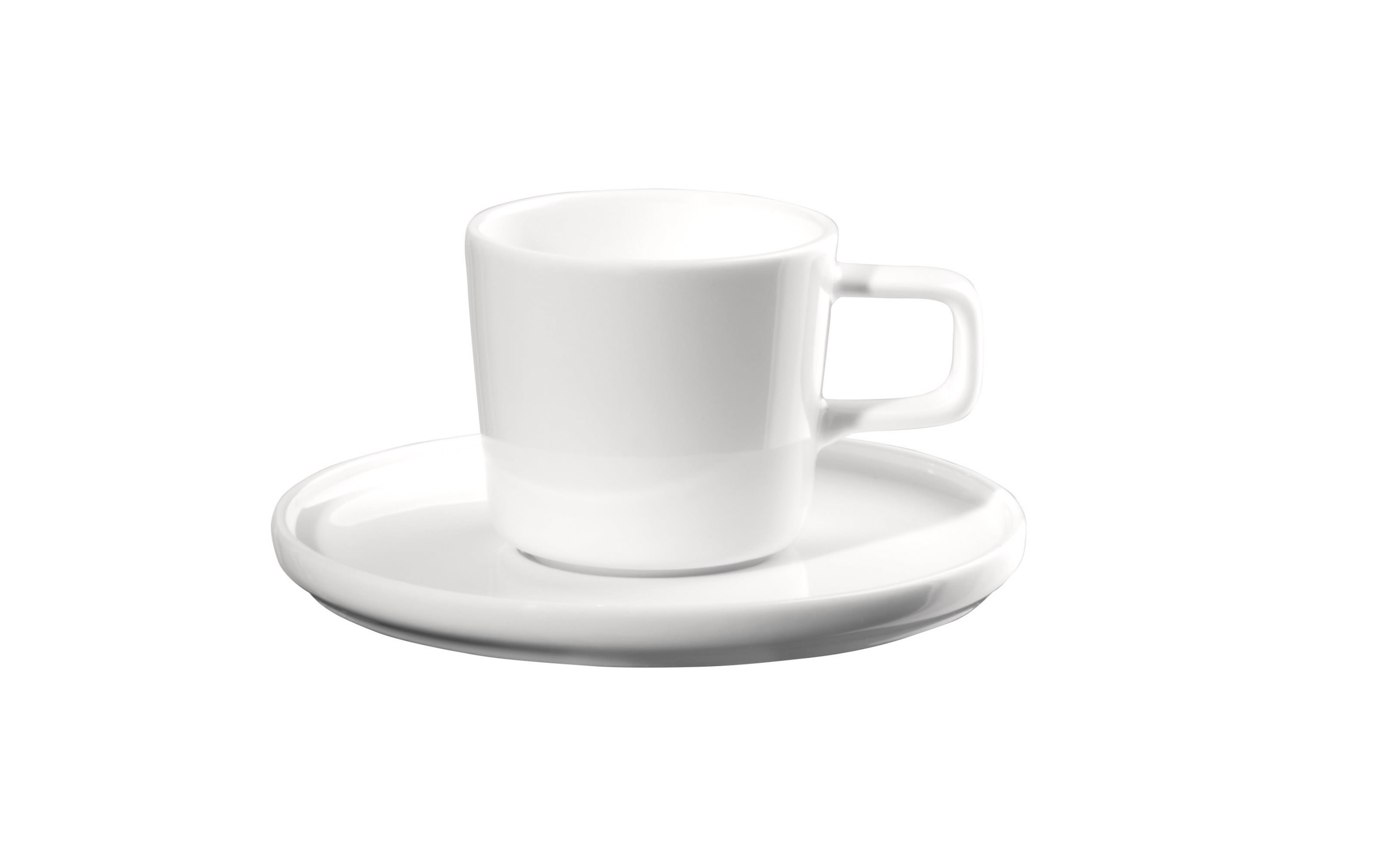 Espressotasse mit Unterteller oco, weiß