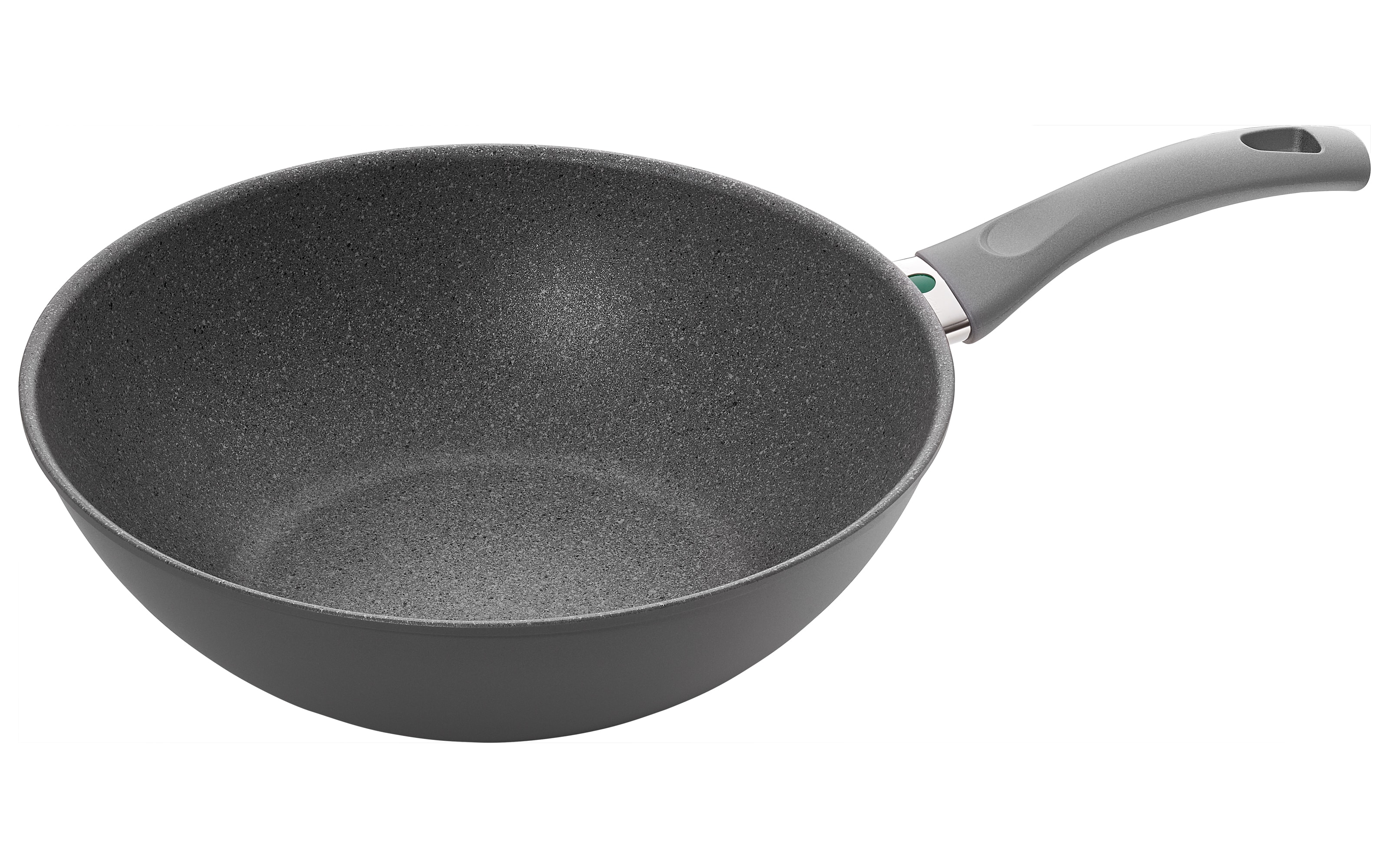 Wok Calabria in anthrazit, 28 cm