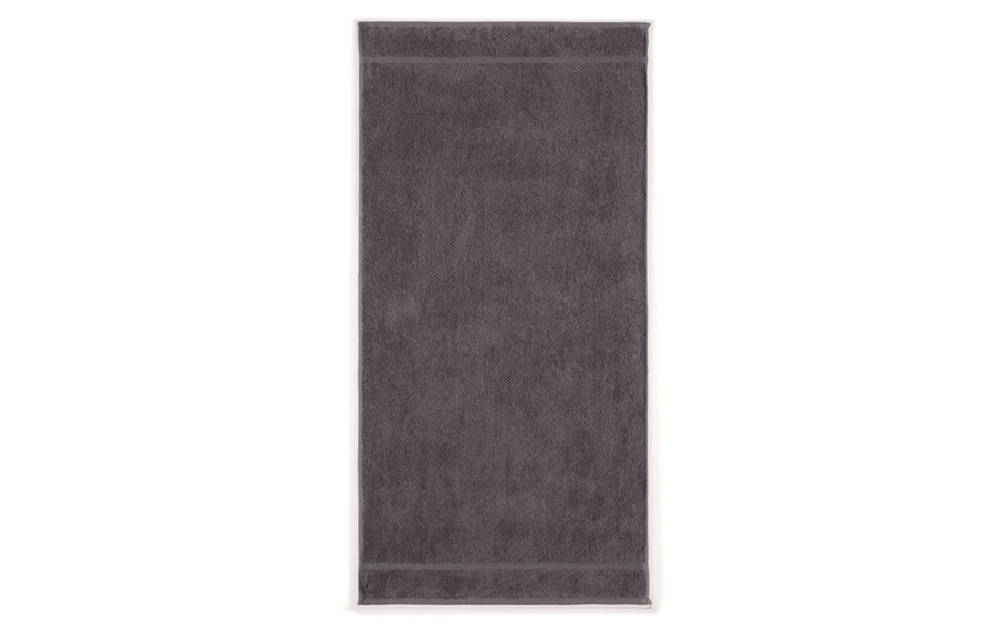 Handtuch Saphir, anthrazit, 50 x 100 cm