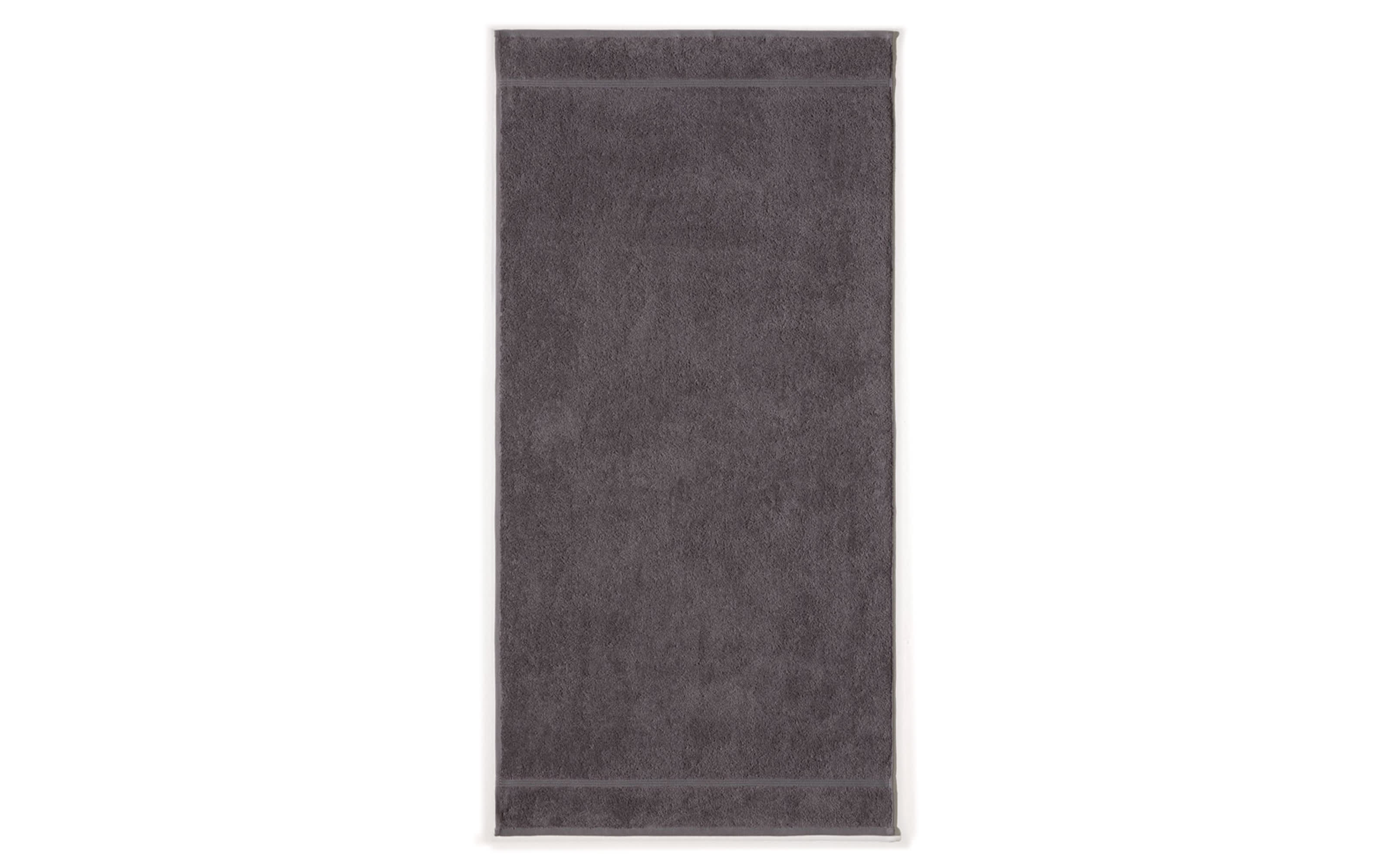 Duschtuch Saphir, anthrazit, 70 x 140 cm
