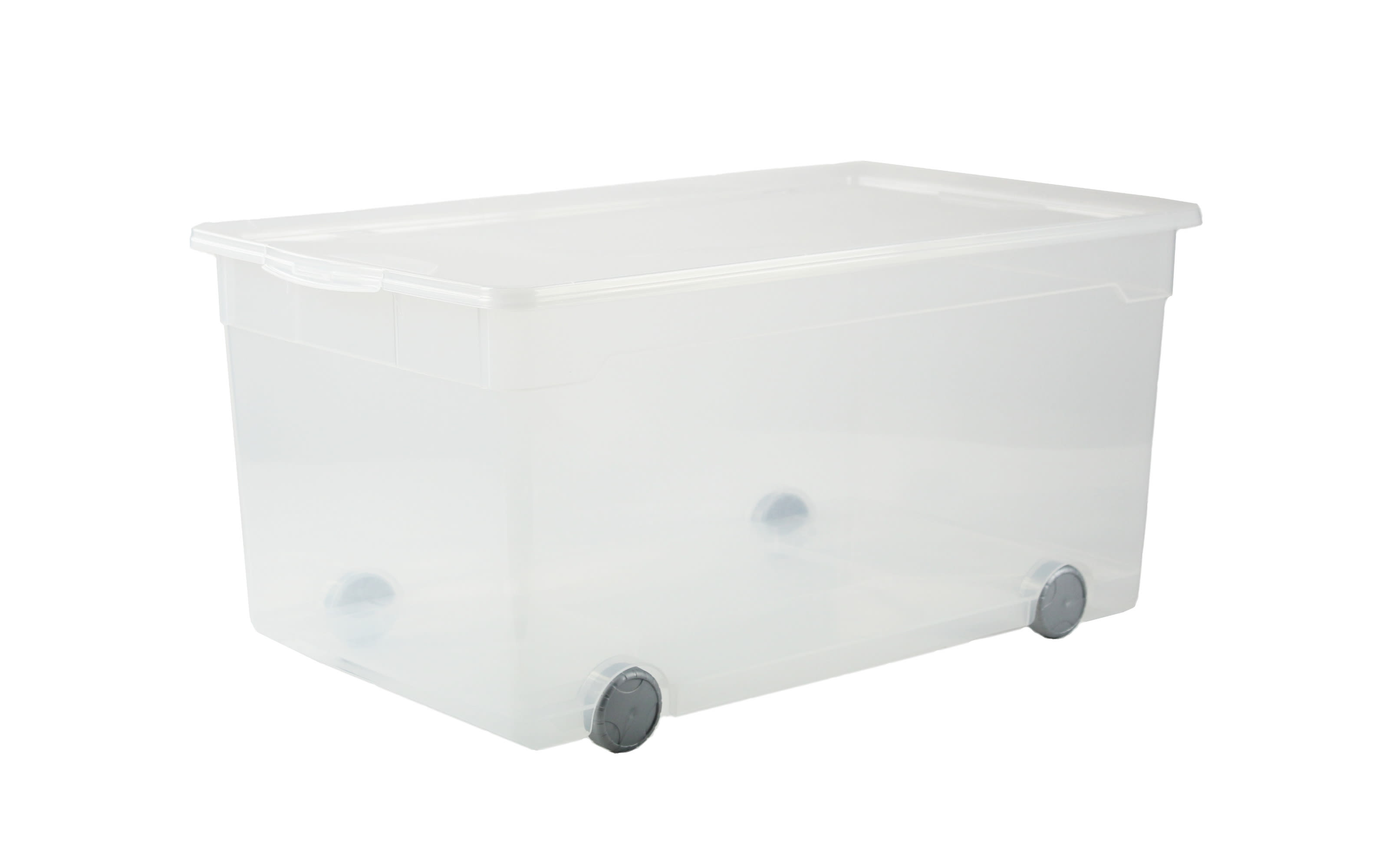 Clearbox Roller in transparent, 63 L