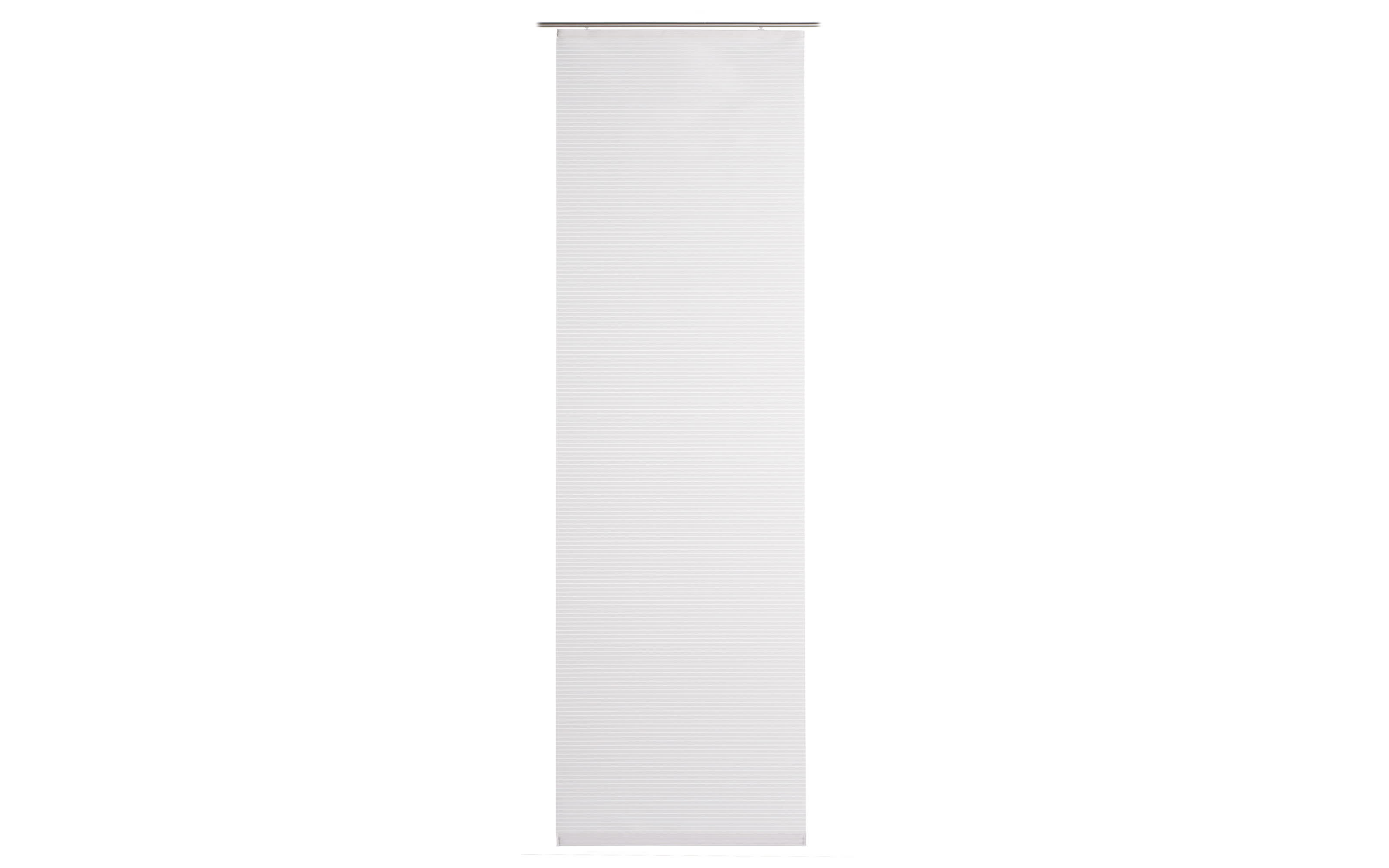 Schiebevorhang Valegro Legere, weiß, 60 x 245 cm