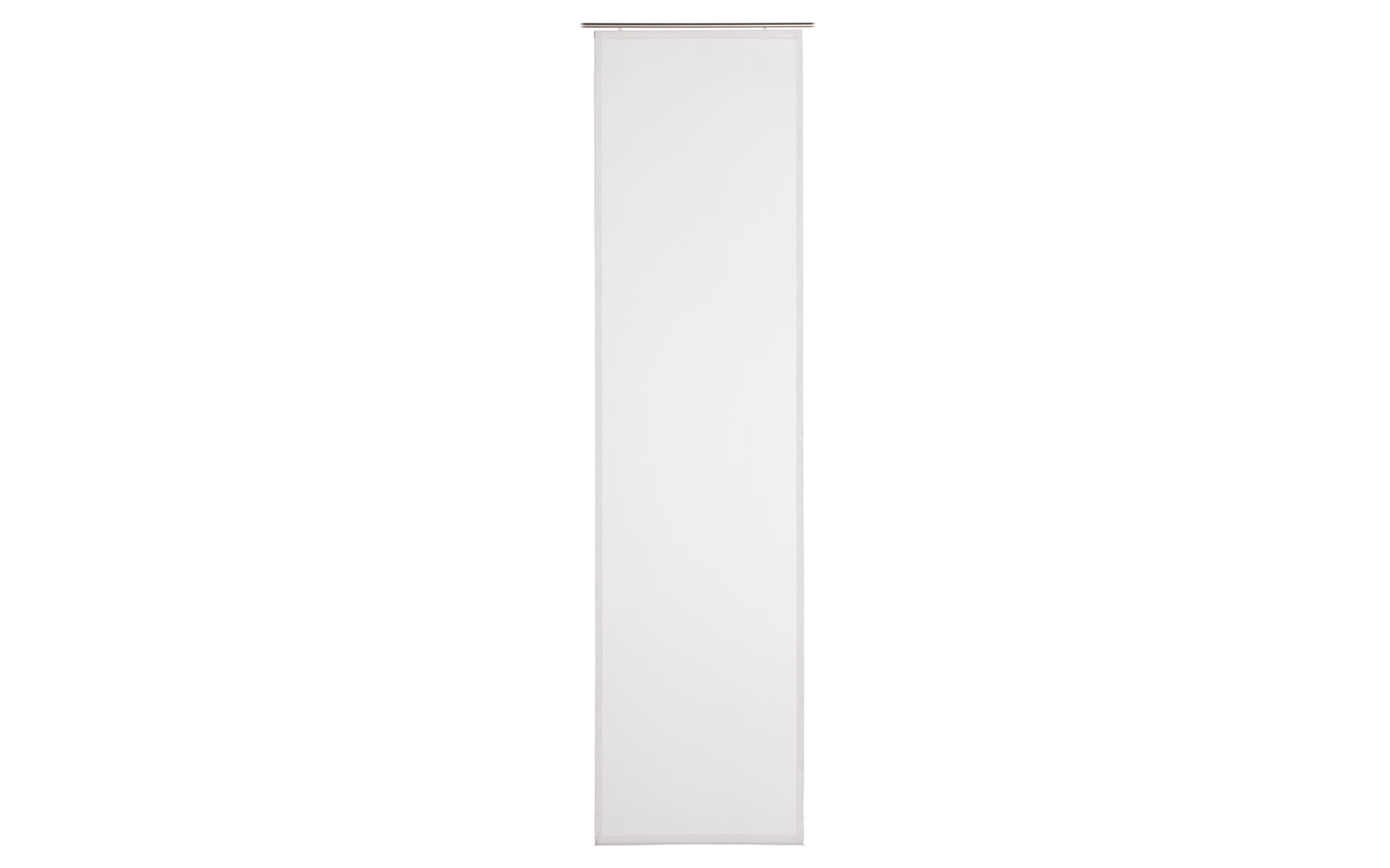 Schiebevorhang Vigo, weiß, 60 x 245 cm