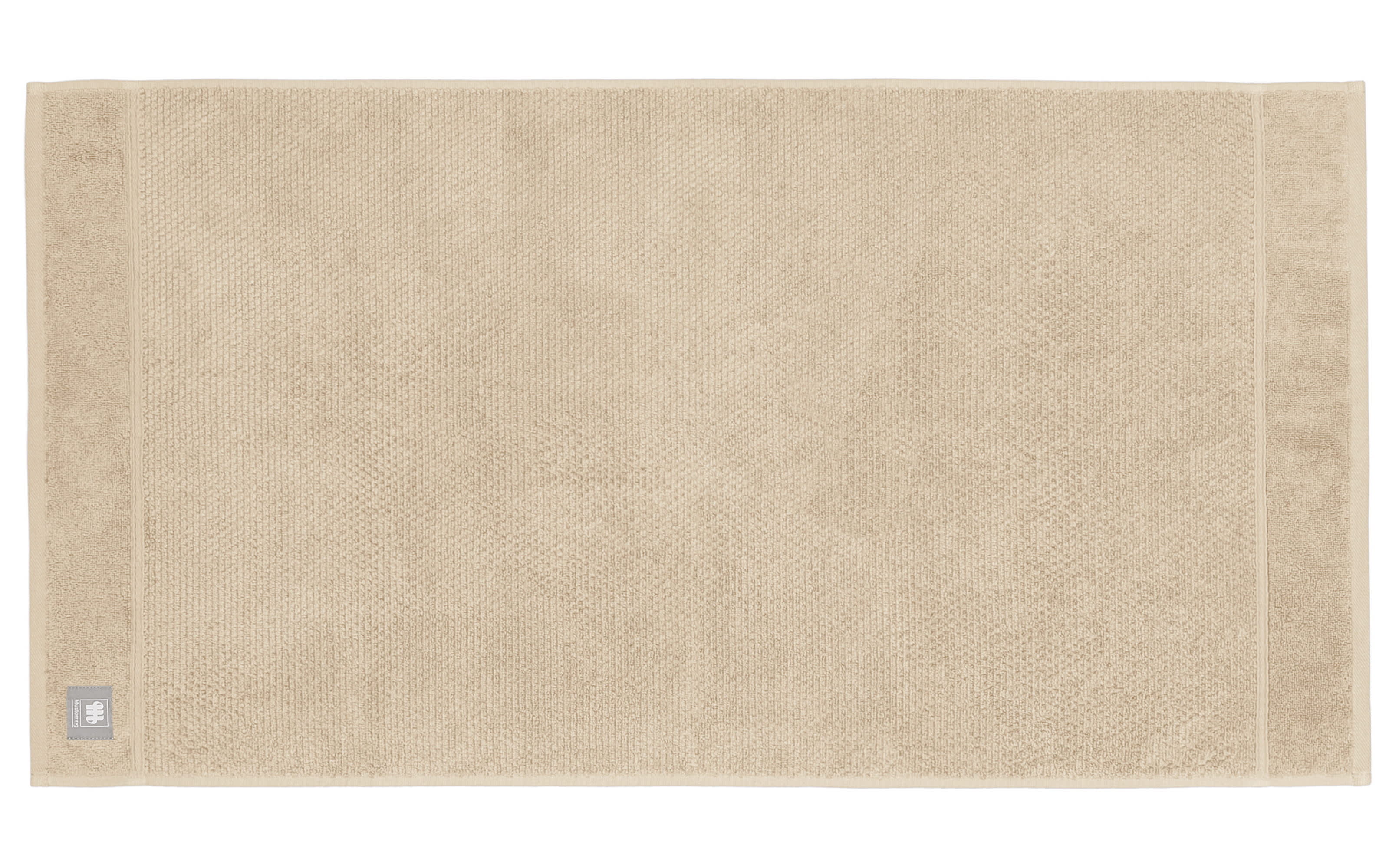 Handtuch Solid, beige, 50 x 100 cm