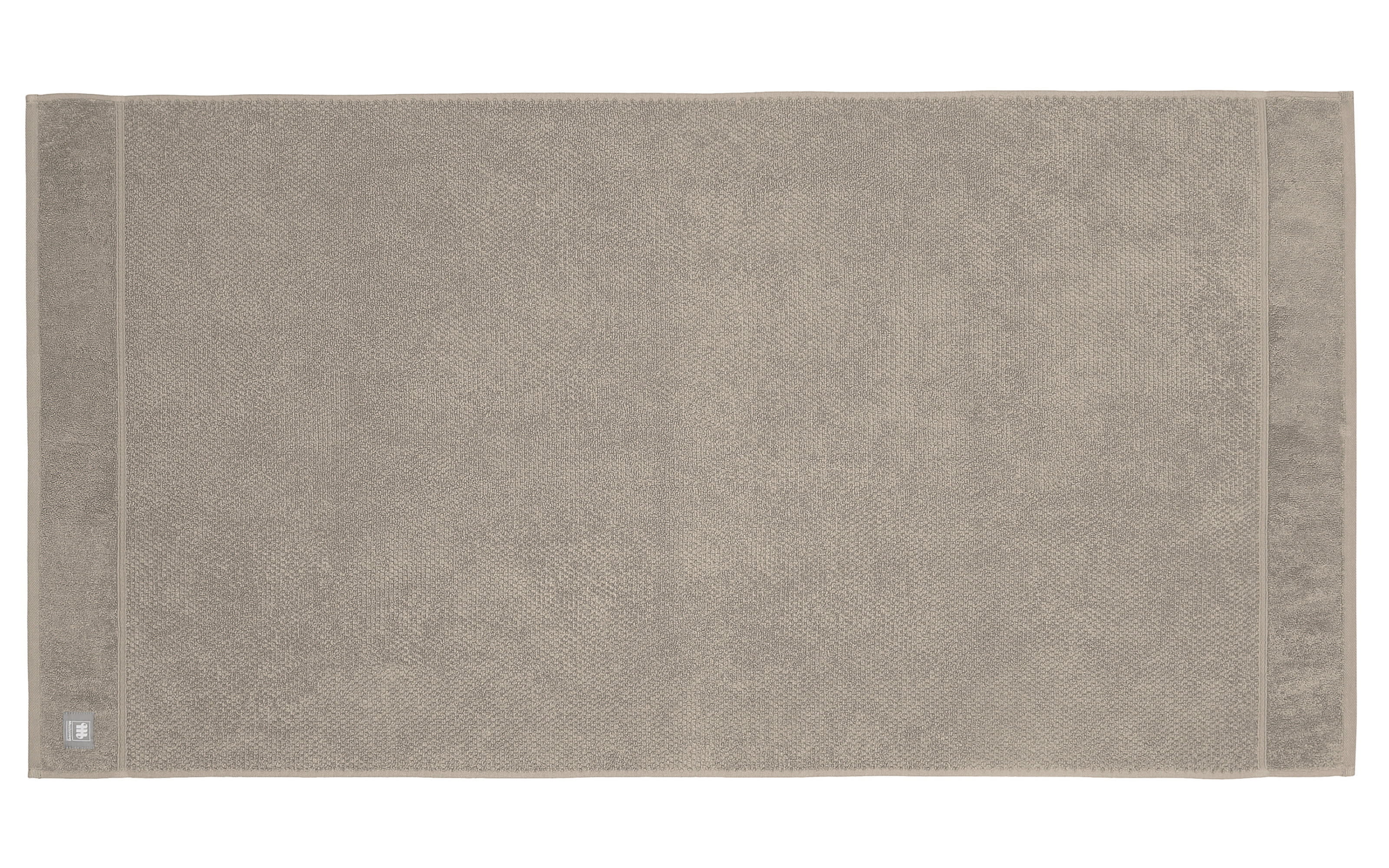 Duschtuch Solid, grau, 70 x 140 cm