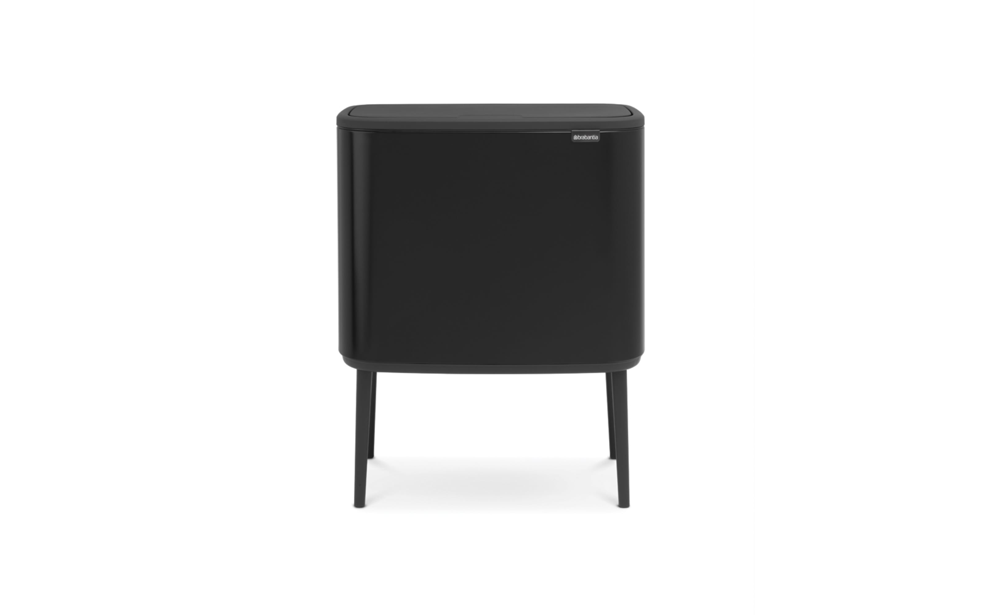 Mülleimer Touch Bin Bo, schwarz, 68 cm