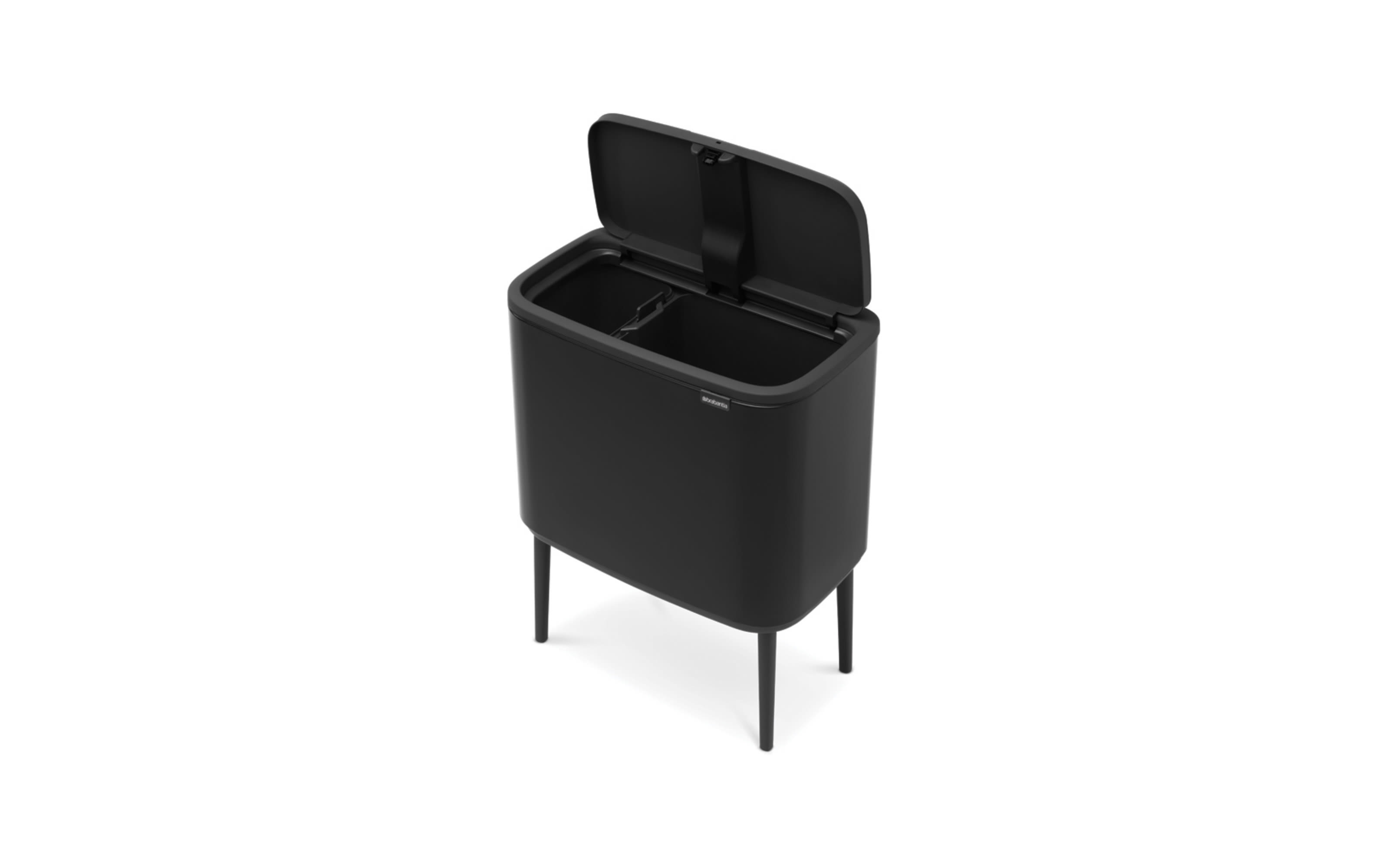 Mülleimer Touch Bin Bo, schwarz, 68 cm