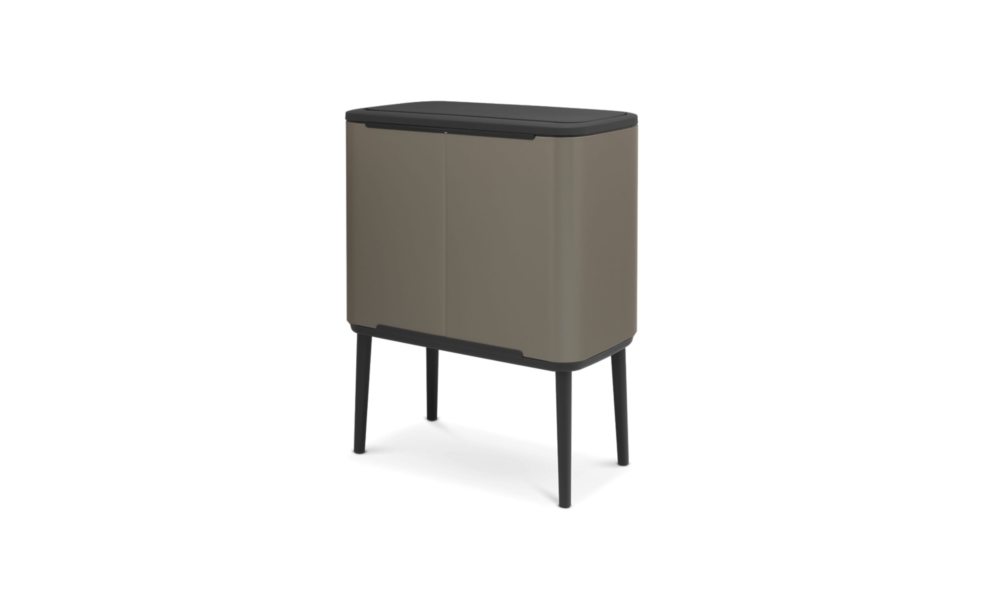 Mülleiner Touch Bin Bo, platinum, 68 cm