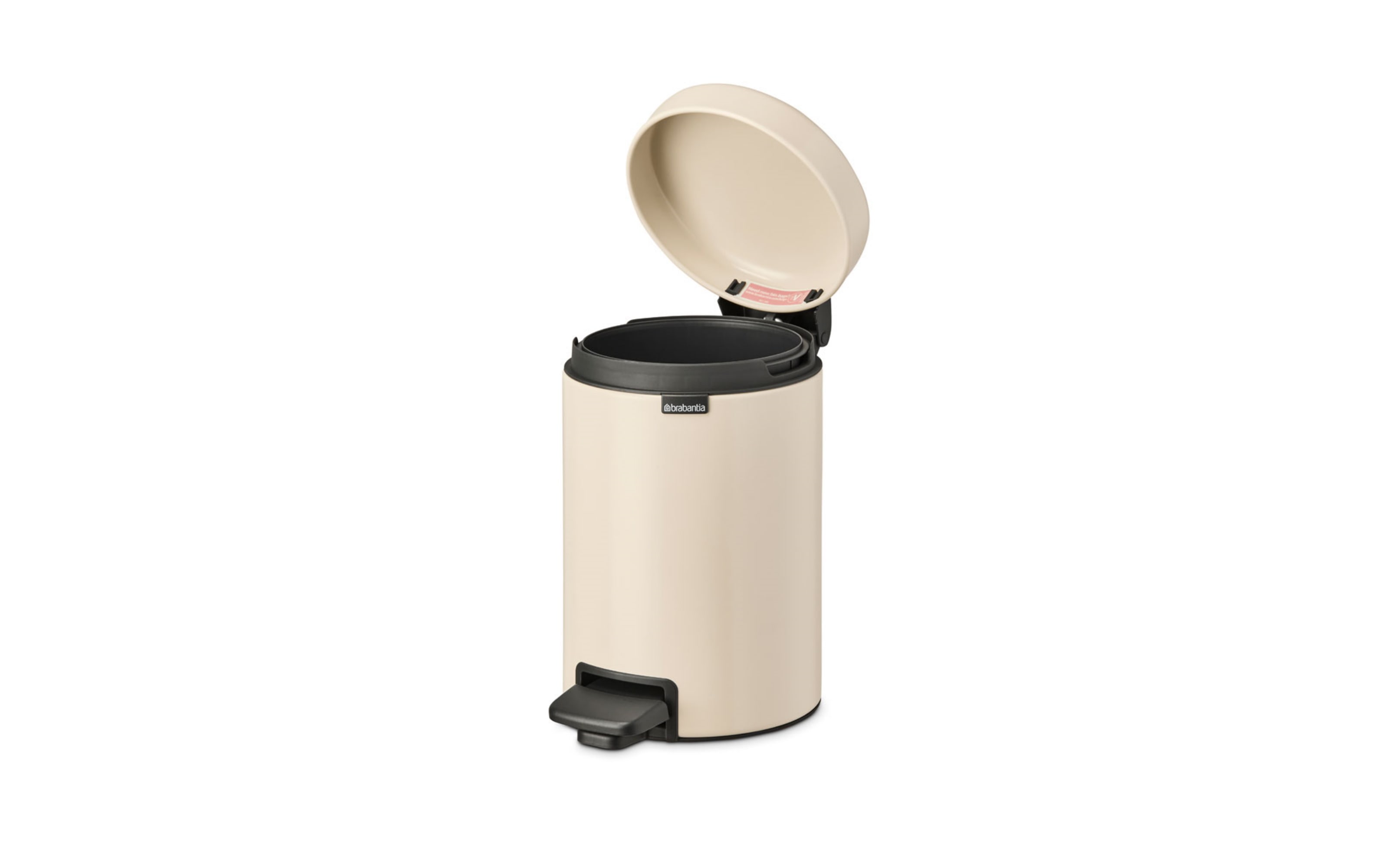 Treteimer Newicon, beige, 3 L