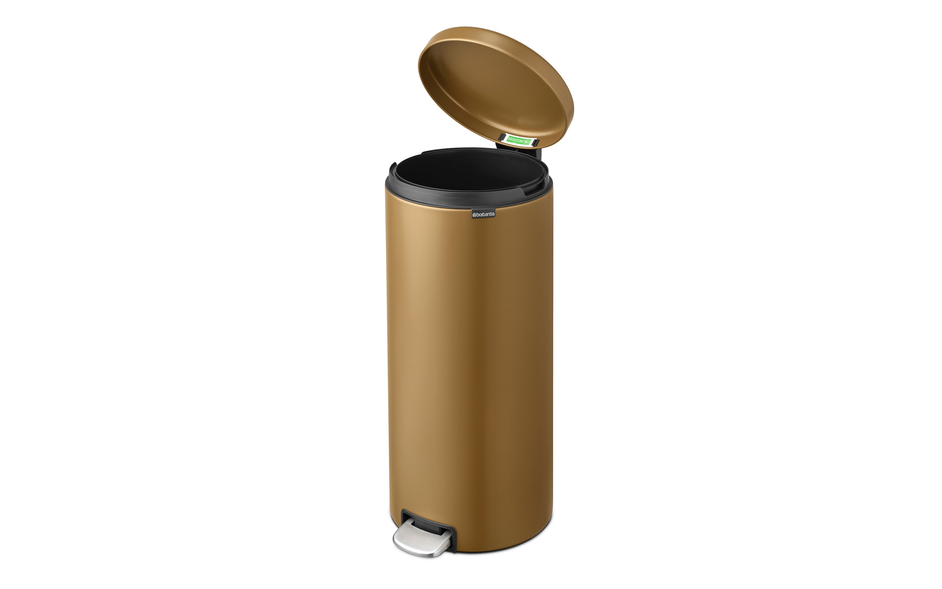 Treteimer Newicon, warm brass, 30L